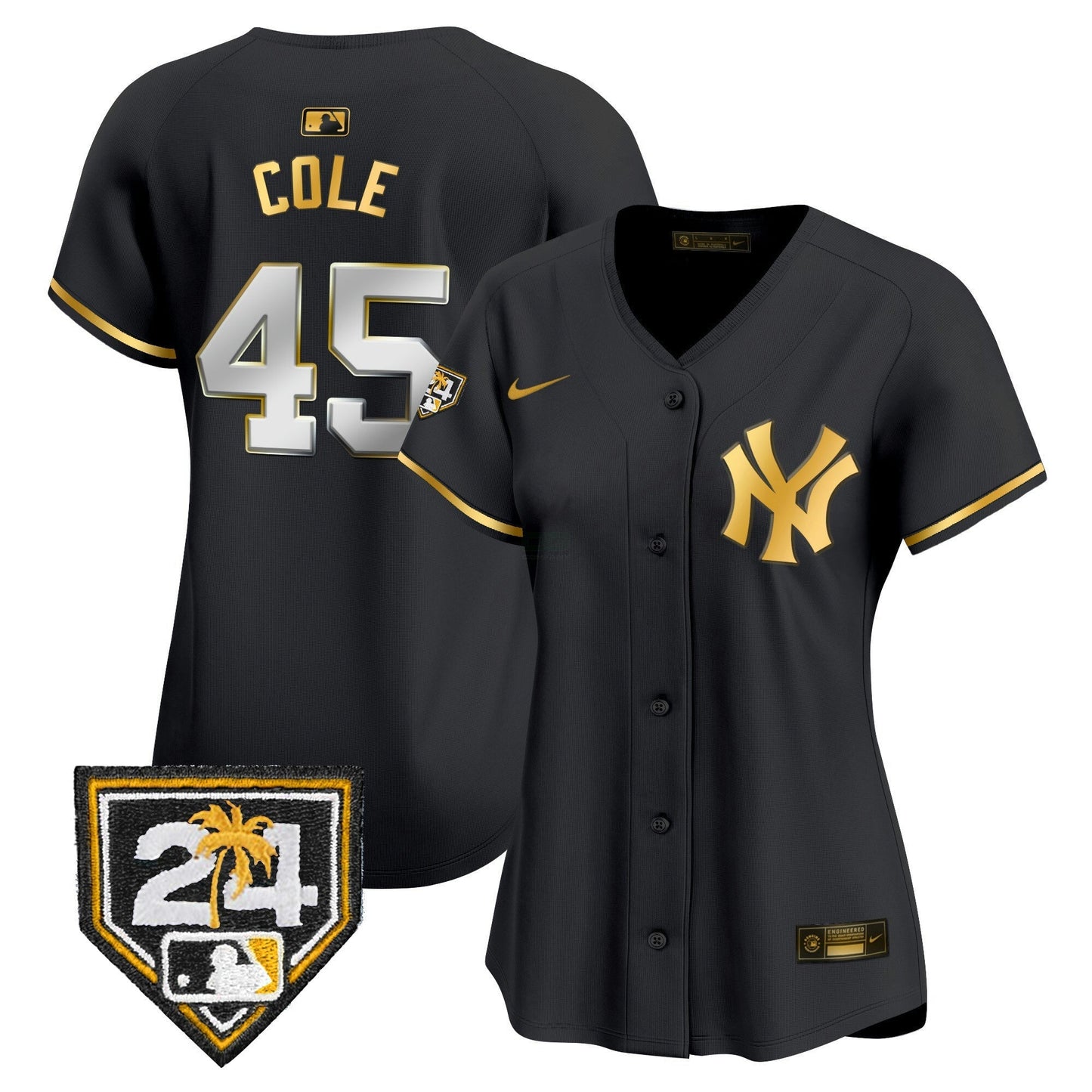 Camisa MLB Women’s New York 2024 Spring Training Patch Vapor Premier Limited Jersey