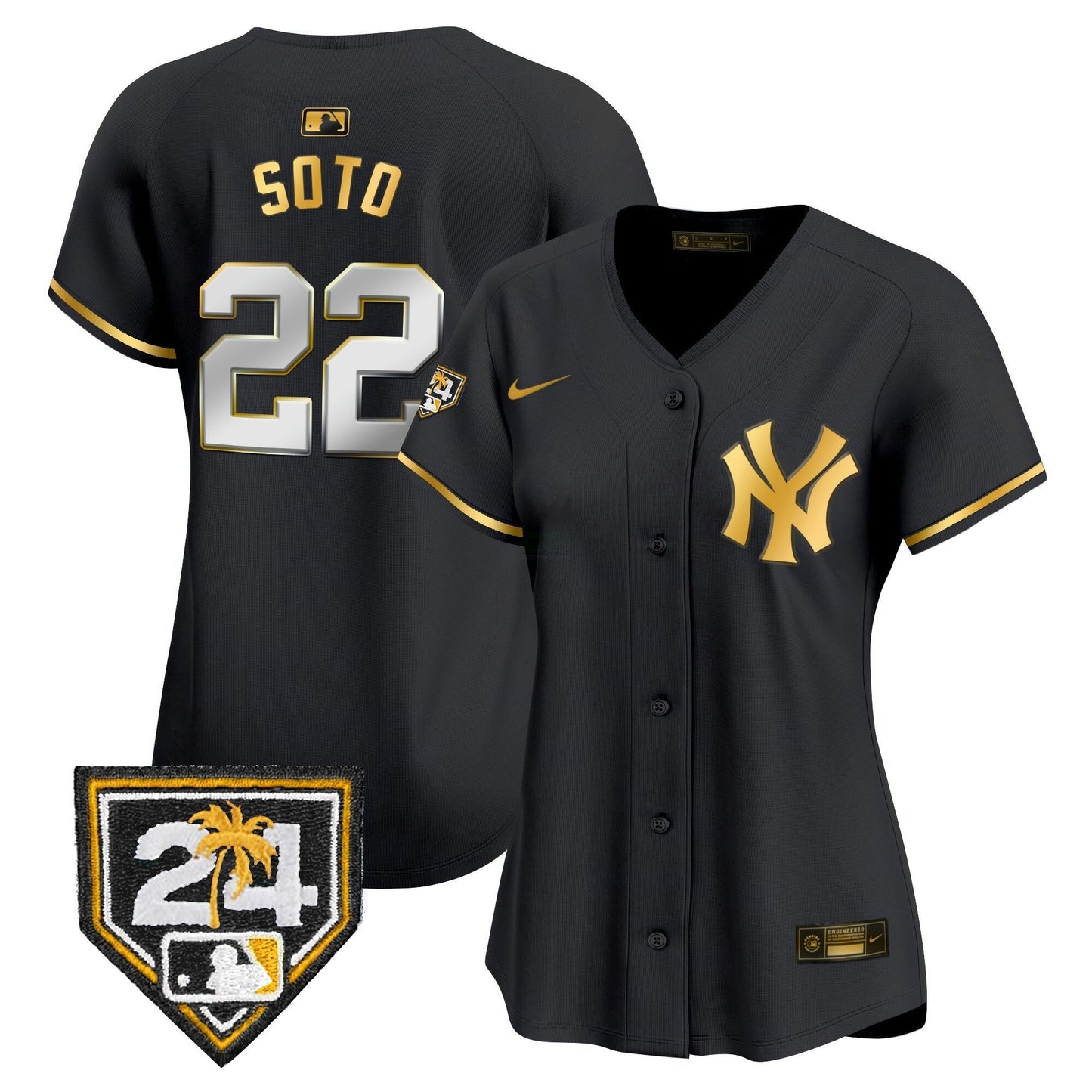 Camisa MLB Women’s New York 2024 Spring Training Patch Vapor Premier Limited Jersey