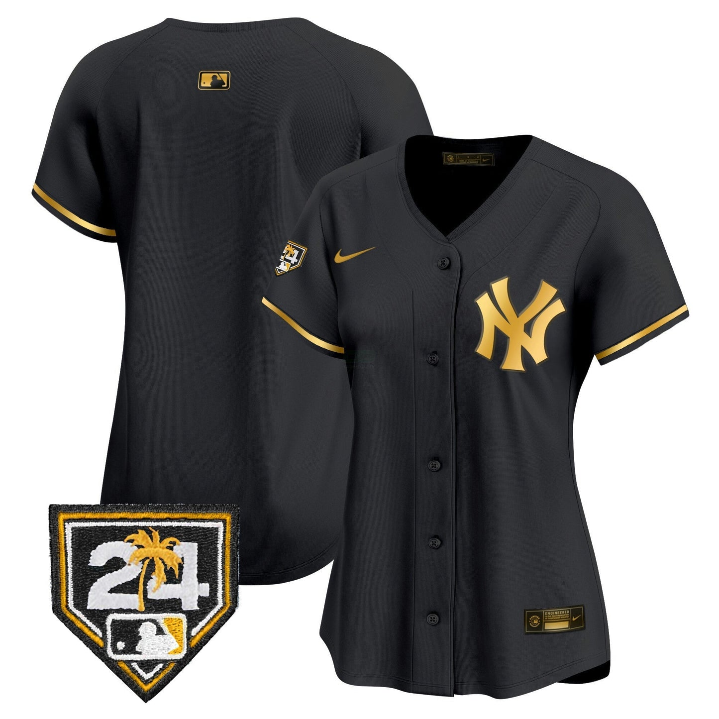 Camisa MLB Women’s New York 2024 Spring Training Patch Vapor Premier Limited Jersey