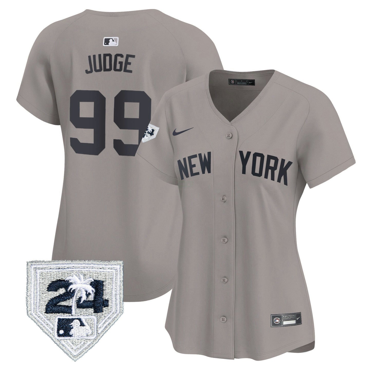 Camisa MLB Women’s New York 2024 Spring Training Patch Vapor Premier Limited Jersey