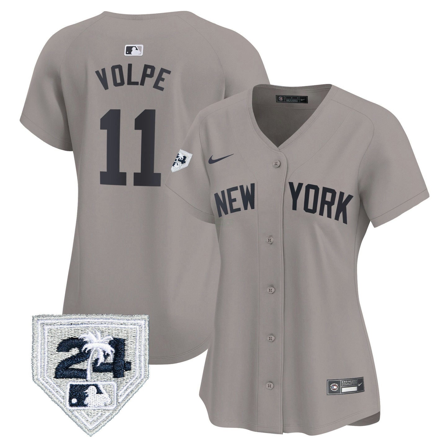 Camisa MLB Women’s New York 2024 Spring Training Patch Vapor Premier Limited Jersey