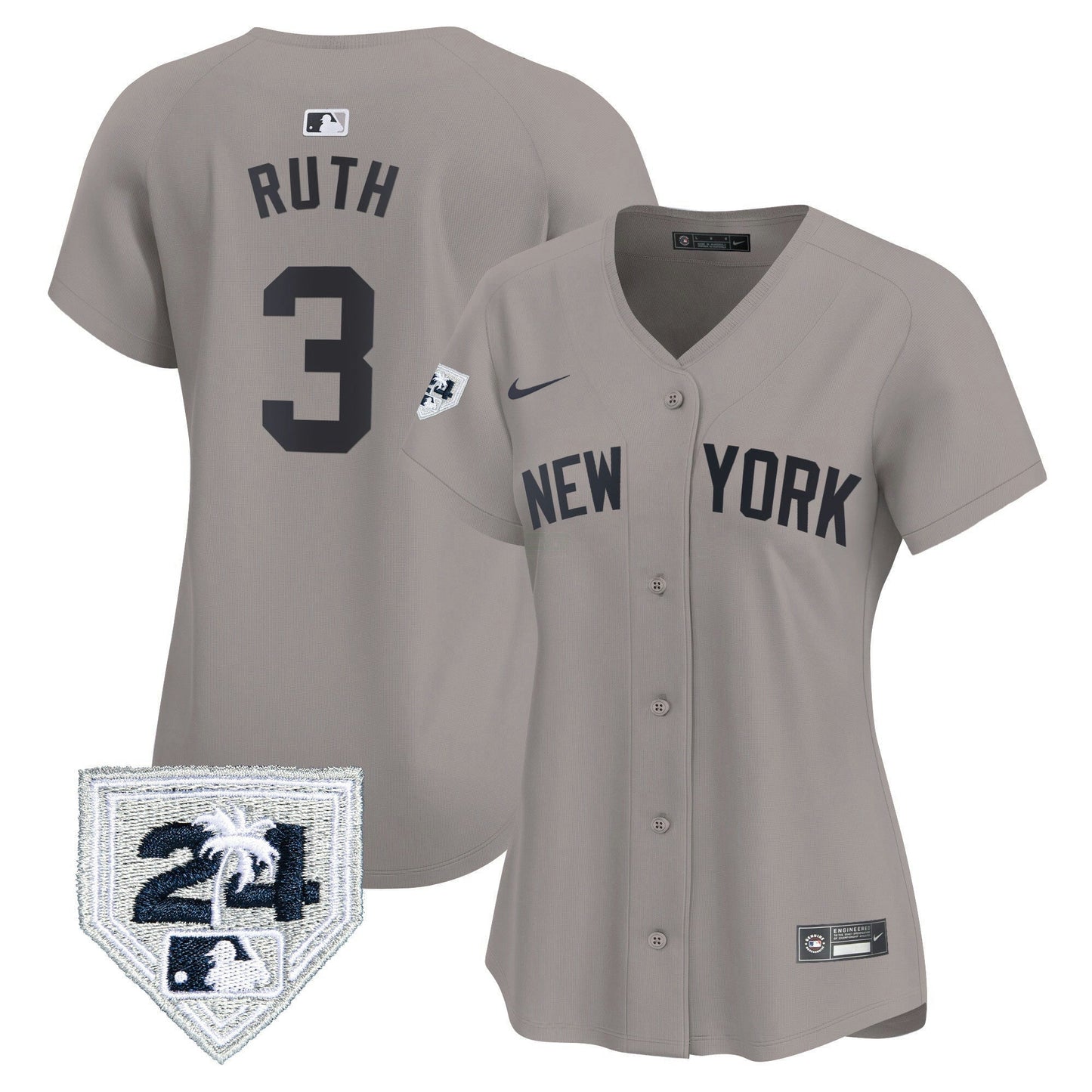Camisa MLB Women’s New York 2024 Spring Training Patch Vapor Premier Limited Jersey