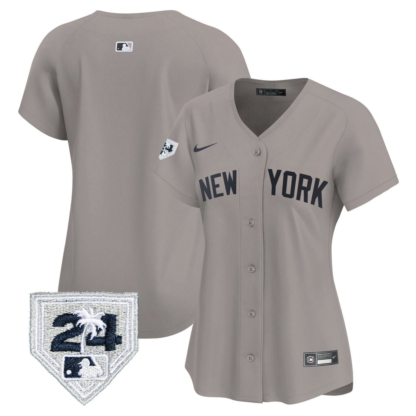 Camisa MLB Women’s New York 2024 Spring Training Patch Vapor Premier Limited Jersey