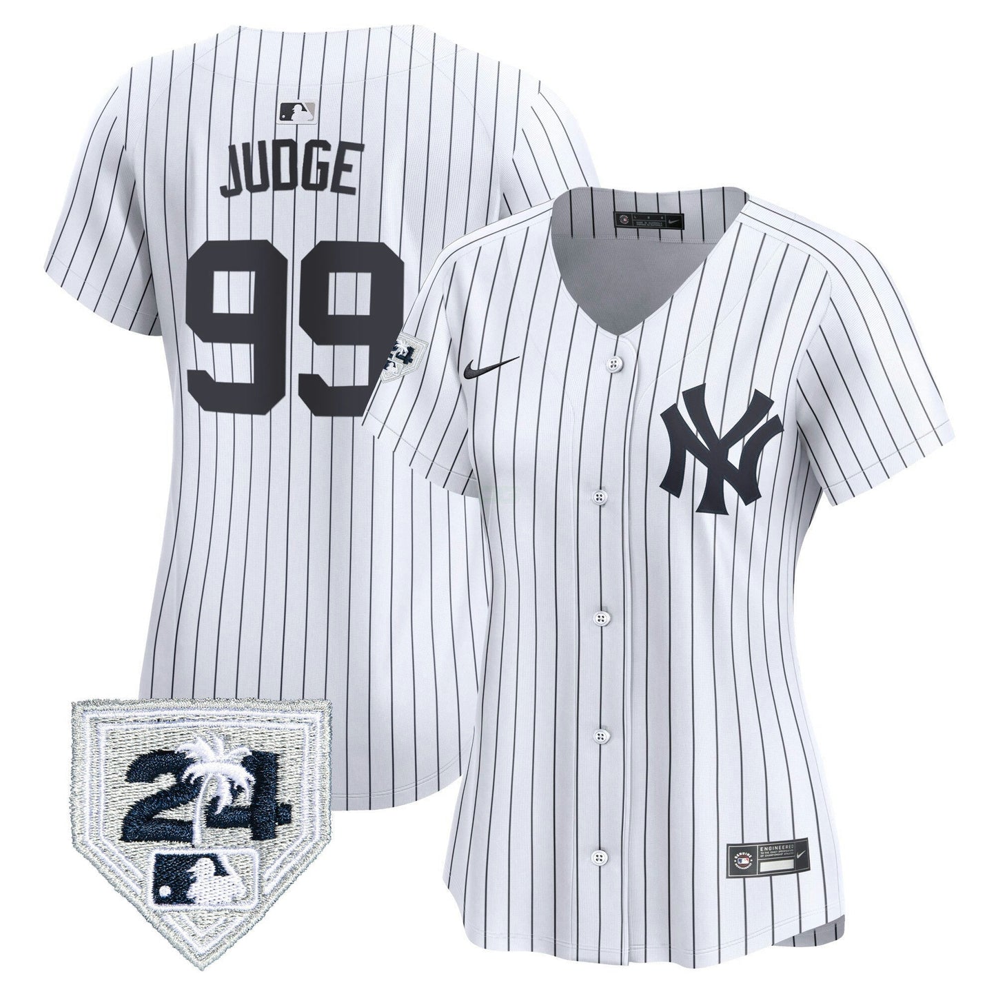 Camisa MLB Women’s New York 2024 Spring Training Patch Vapor Premier Limited Jersey