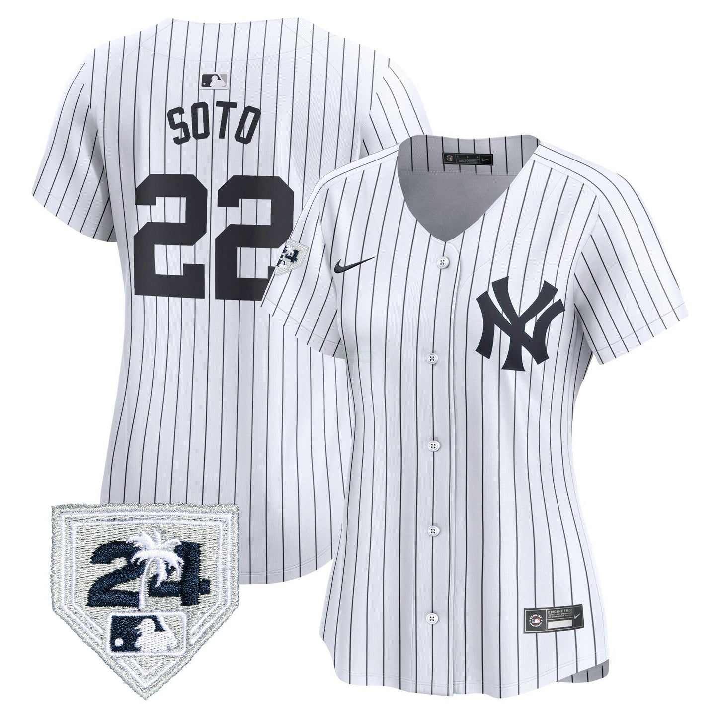 Camisa MLB Women’s New York 2024 Spring Training Patch Vapor Premier Limited Jersey
