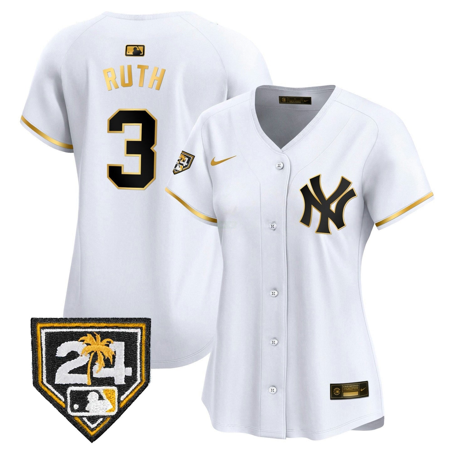 Camisa MLB Women’s New York 2024 Spring Training Patch Vapor Premier Limited Jersey