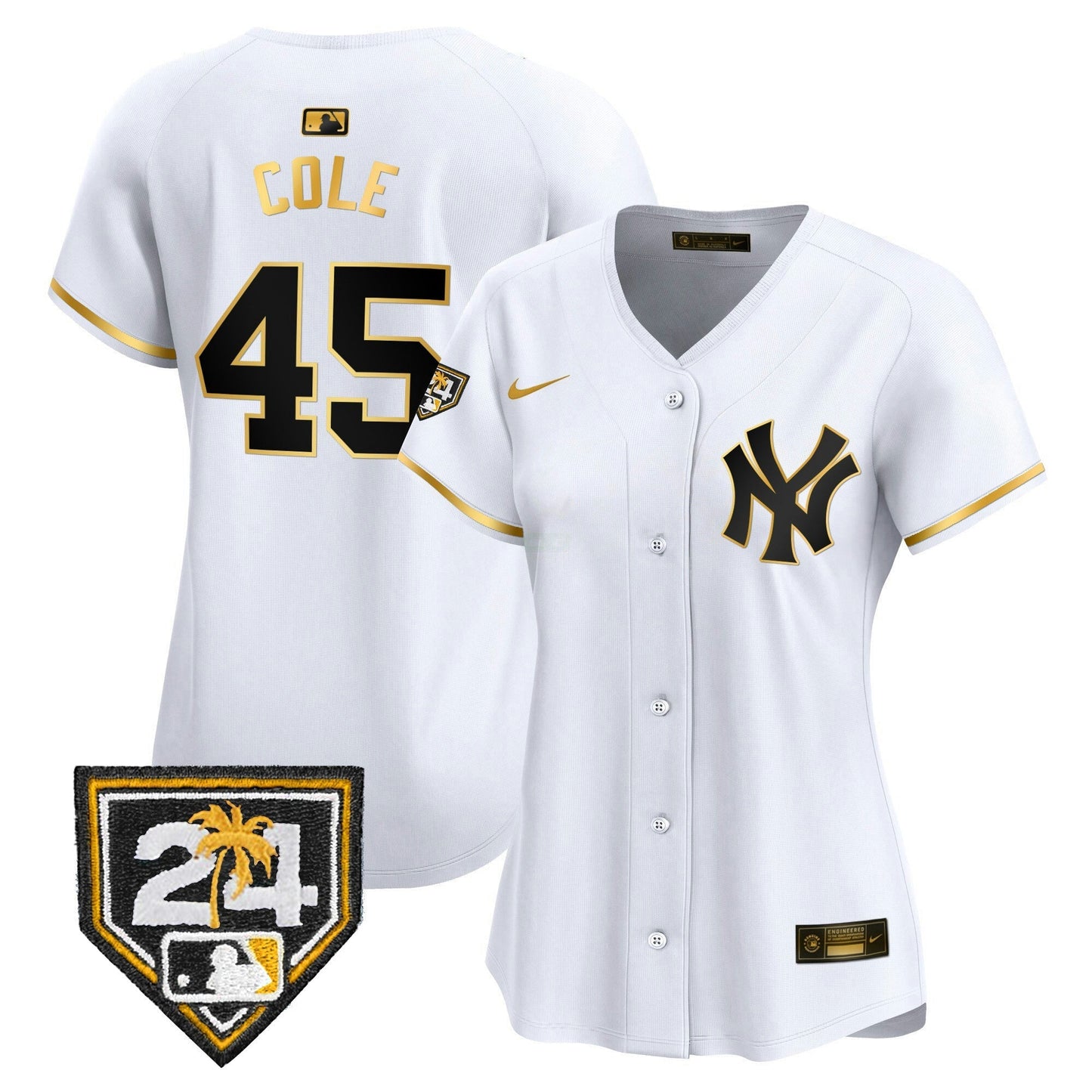 Camisa MLB Women’s New York 2024 Spring Training Patch Vapor Premier Limited Jersey