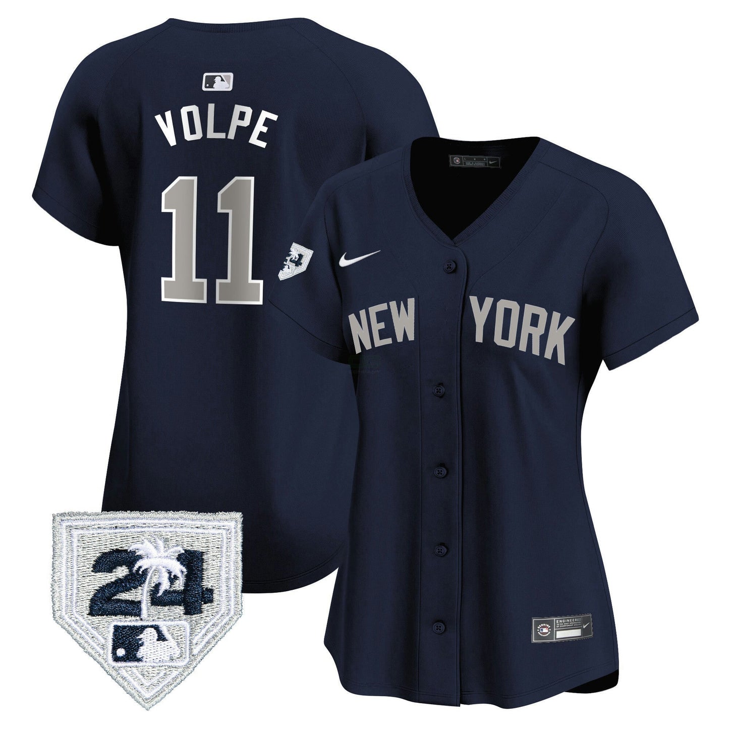 Camisa MLB Women’s New York 2024 Spring Training Patch Vapor Premier Limited Jersey