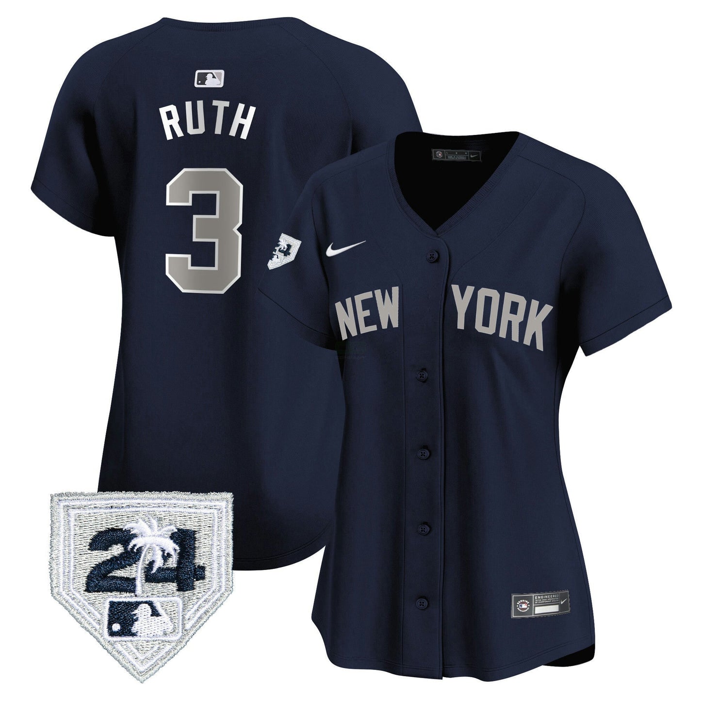 Camisa MLB Women’s New York 2024 Spring Training Patch Vapor Premier Limited Jersey