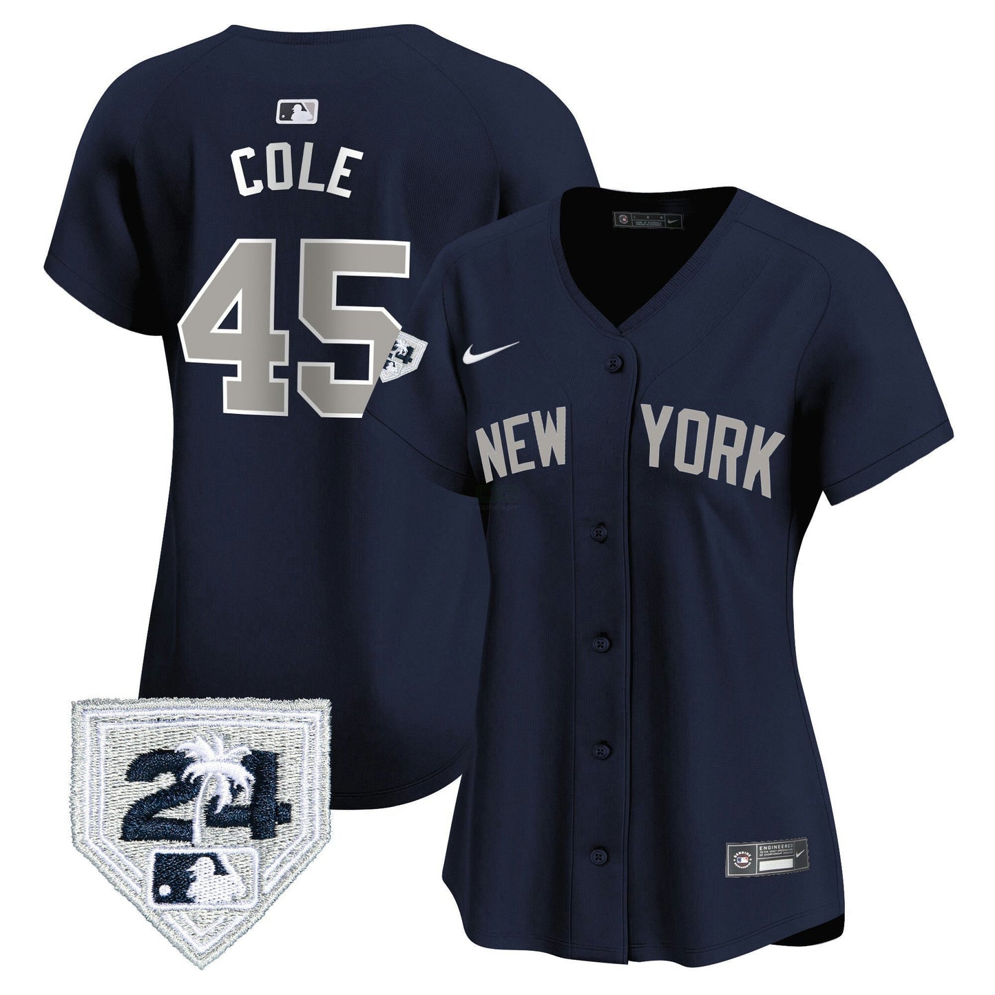 Camisa MLB Women’s New York 2024 Spring Training Patch Vapor Premier Limited Jersey