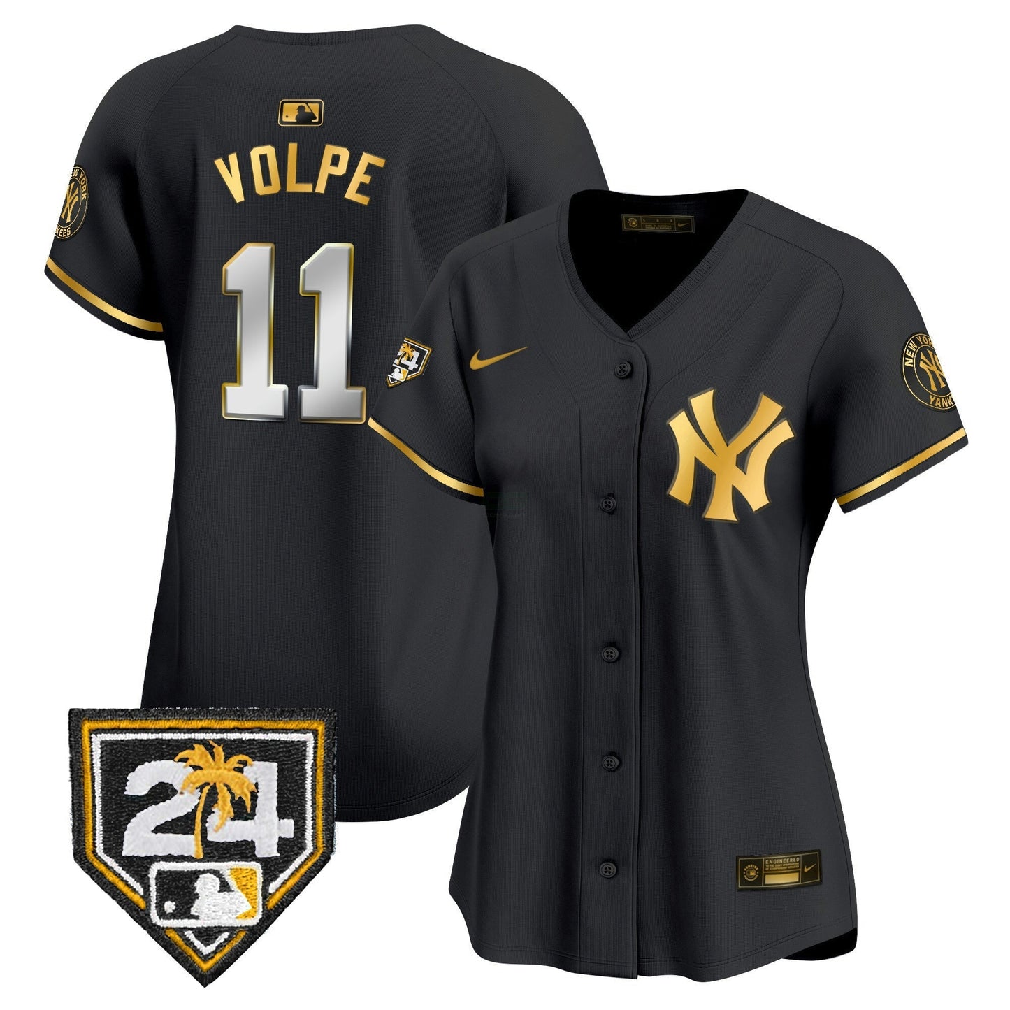 Camisa MLB Women’s New York 2024 Spring Training Patch Vapor Premier Limited Jersey V2