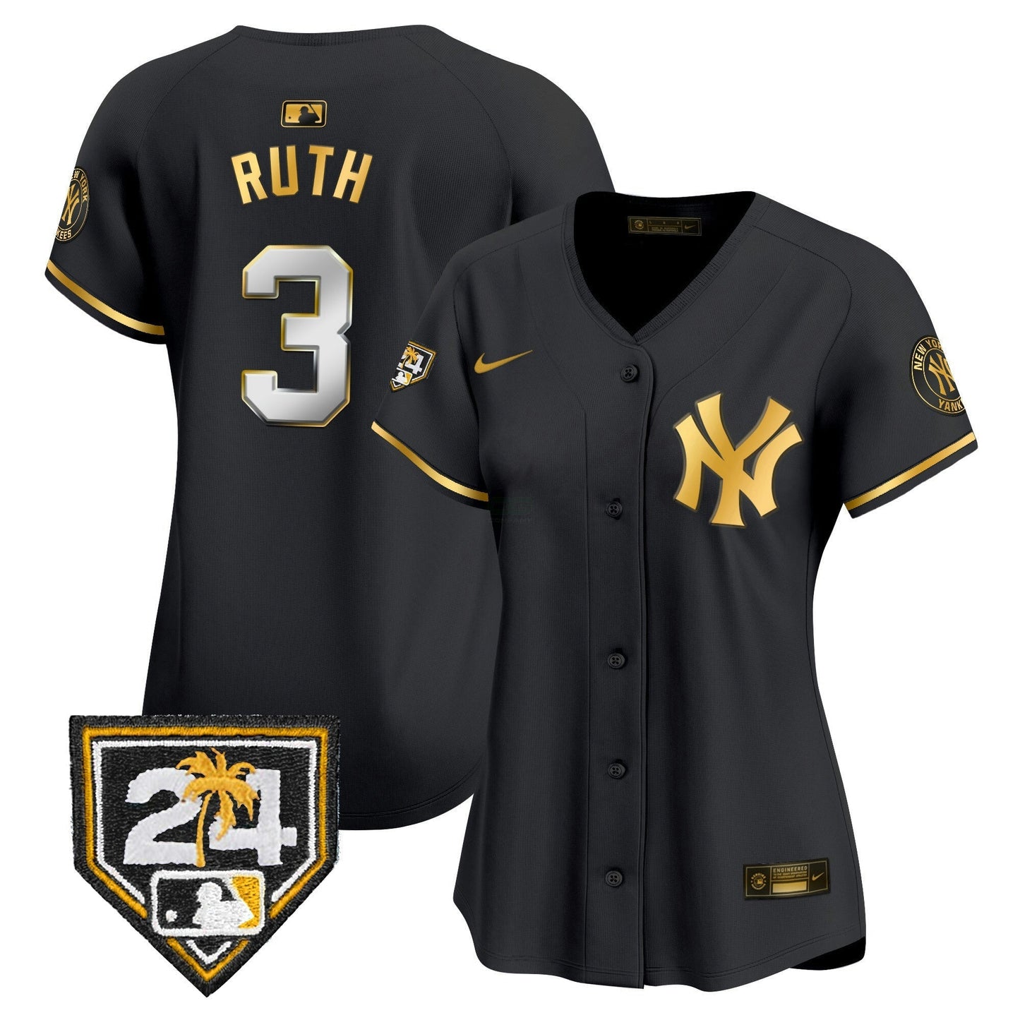 Camisa MLB Women’s New York 2024 Spring Training Patch Vapor Premier Limited Jersey V2