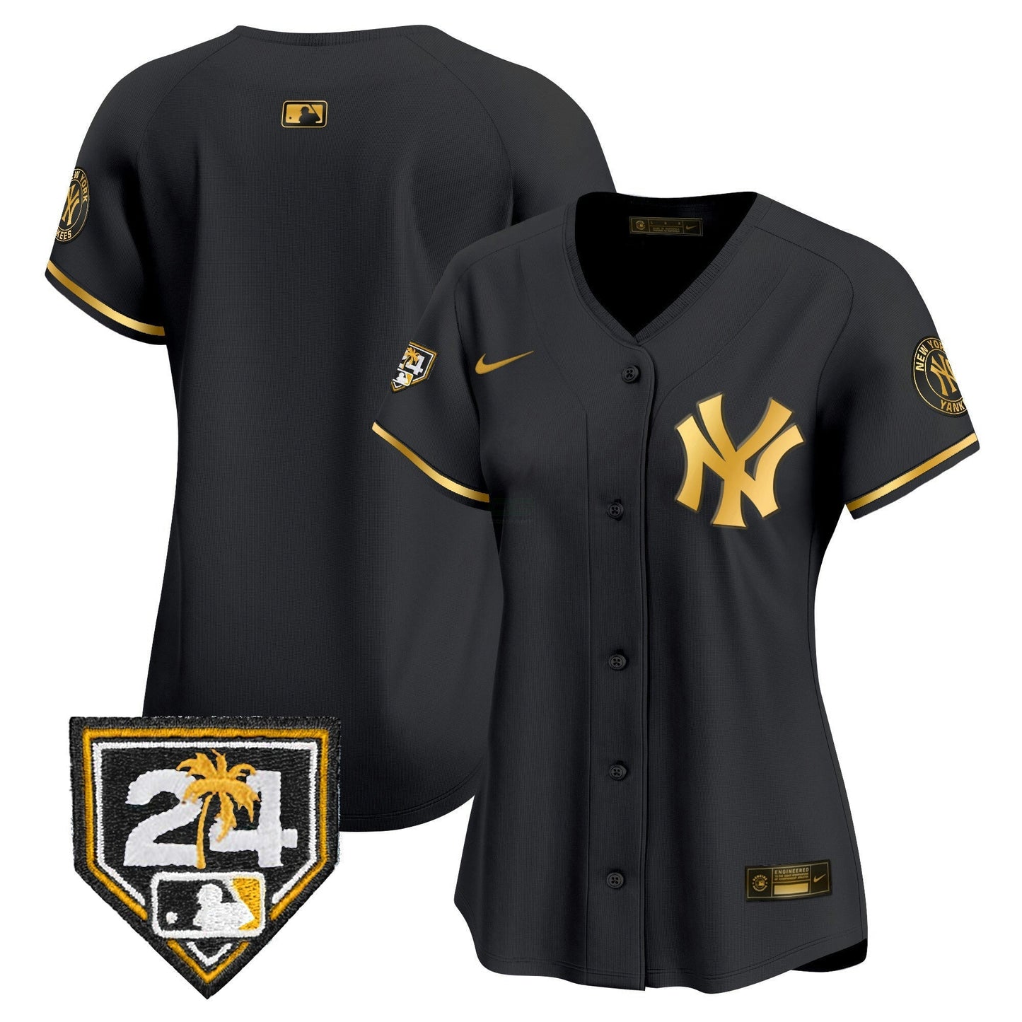 Camisa MLB Women’s New York 2024 Spring Training Patch Vapor Premier Limited Jersey V2
