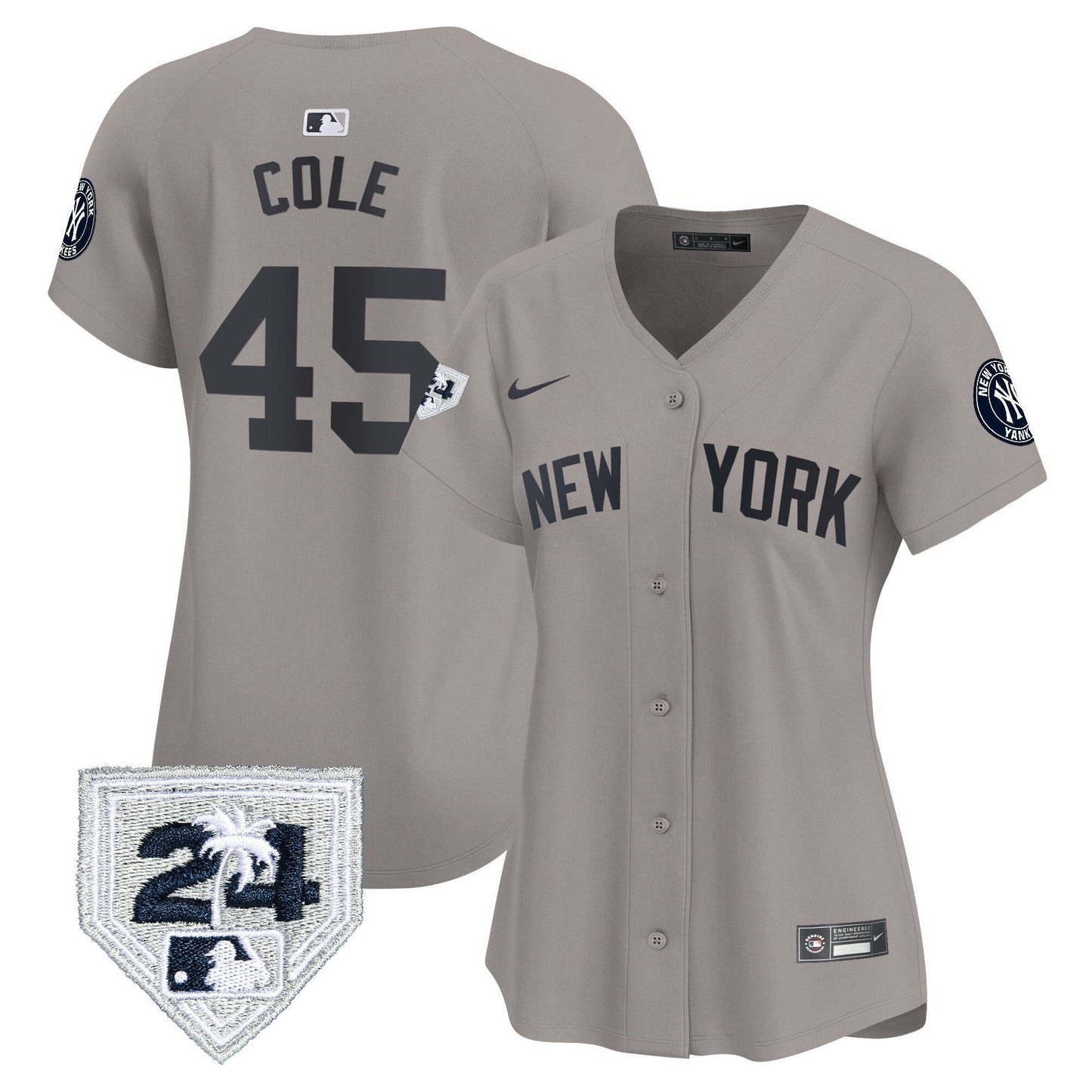 Camisa MLB Women’s New York 2024 Spring Training Patch Vapor Premier Limited Jersey V2