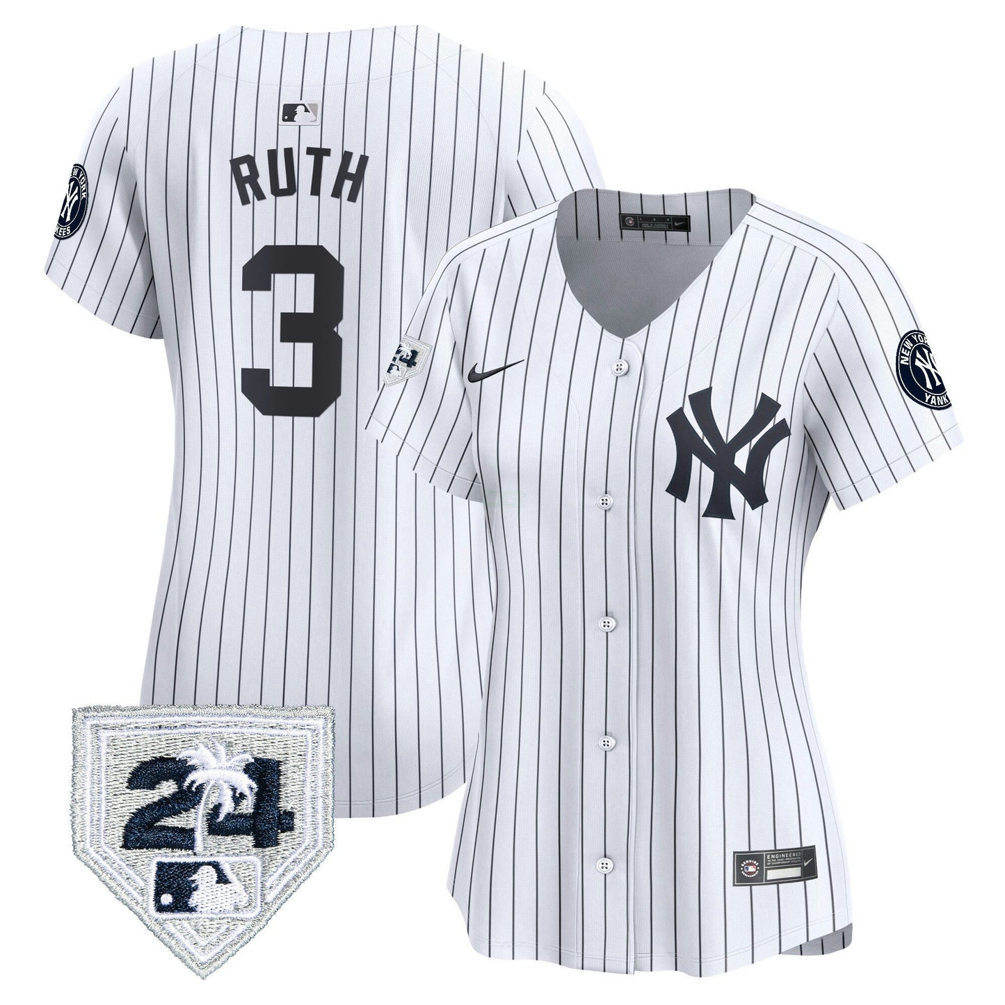 Camisa MLB Women’s New York 2024 Spring Training Patch Vapor Premier Limited Jersey V2
