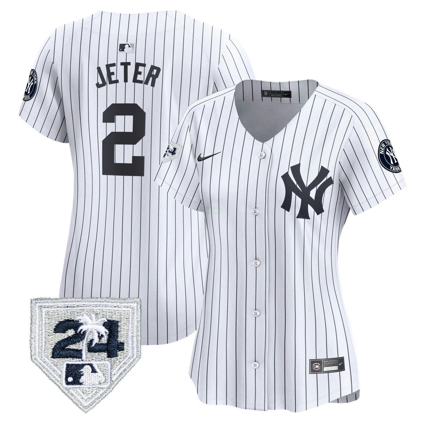 Camisa MLB Women’s New York 2024 Spring Training Patch Vapor Premier Limited Jersey V2
