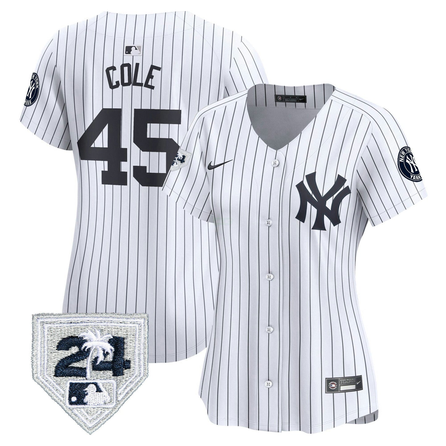 Camisa MLB Women’s New York 2024 Spring Training Patch Vapor Premier Limited Jersey V2