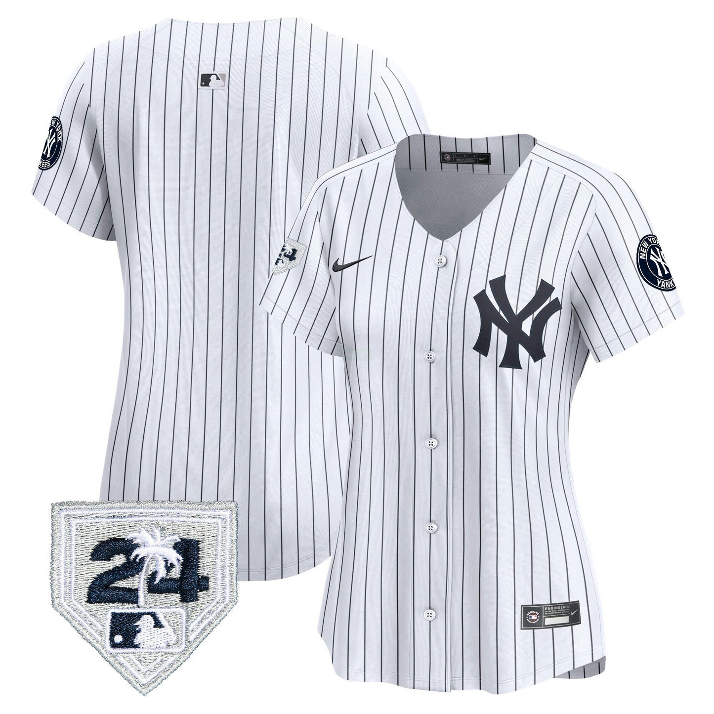 Camisa MLB Women’s New York 2024 Spring Training Patch Vapor Premier Limited Jersey V2
