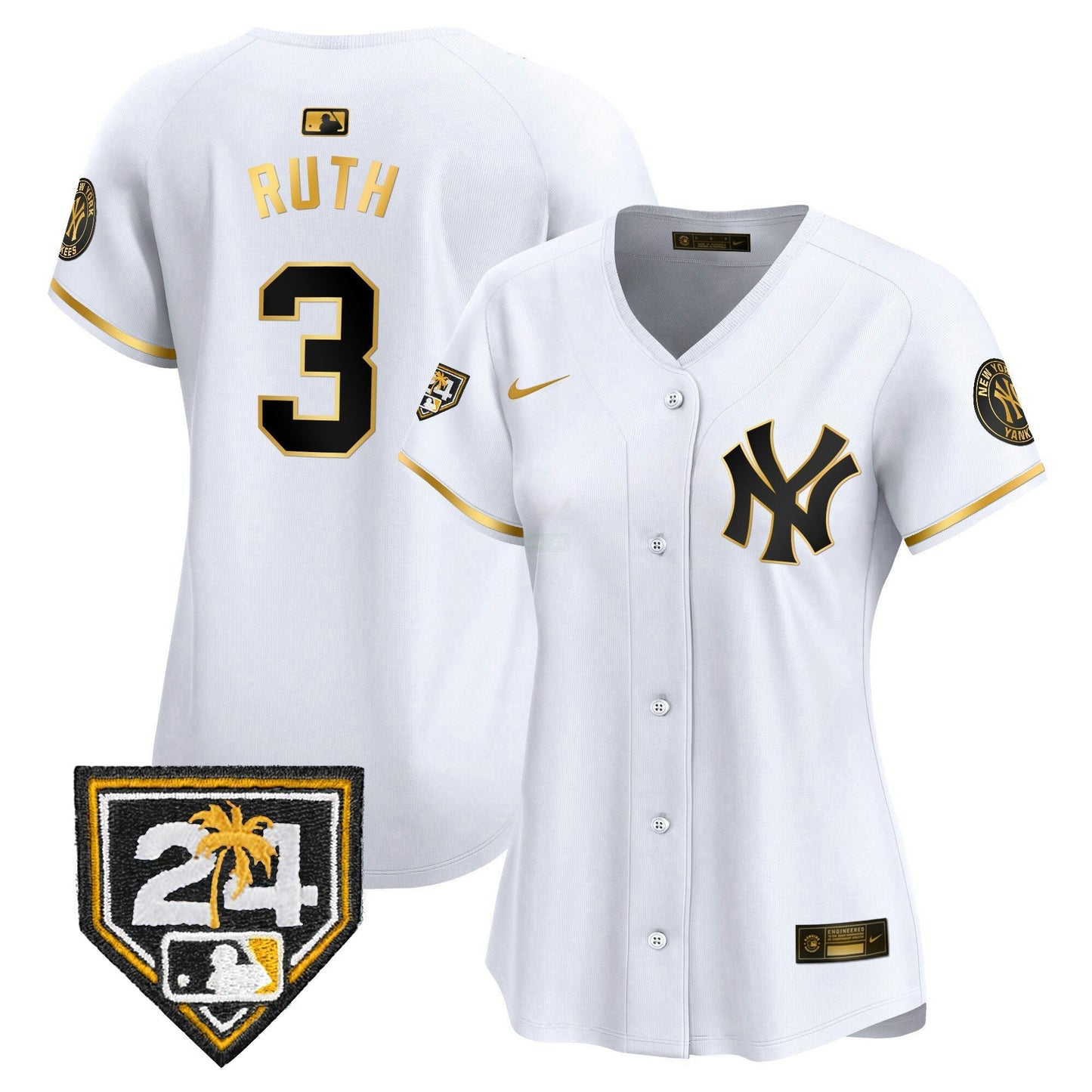Camisa MLB Women’s New York 2024 Spring Training Patch Vapor Premier Limited Jersey V2