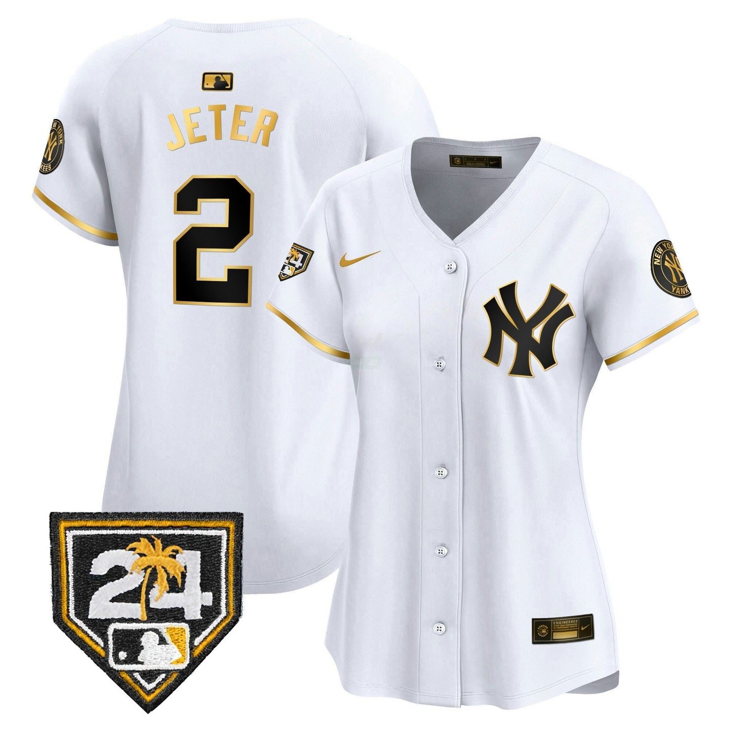Camisa MLB Women’s New York 2024 Spring Training Patch Vapor Premier Limited Jersey V2