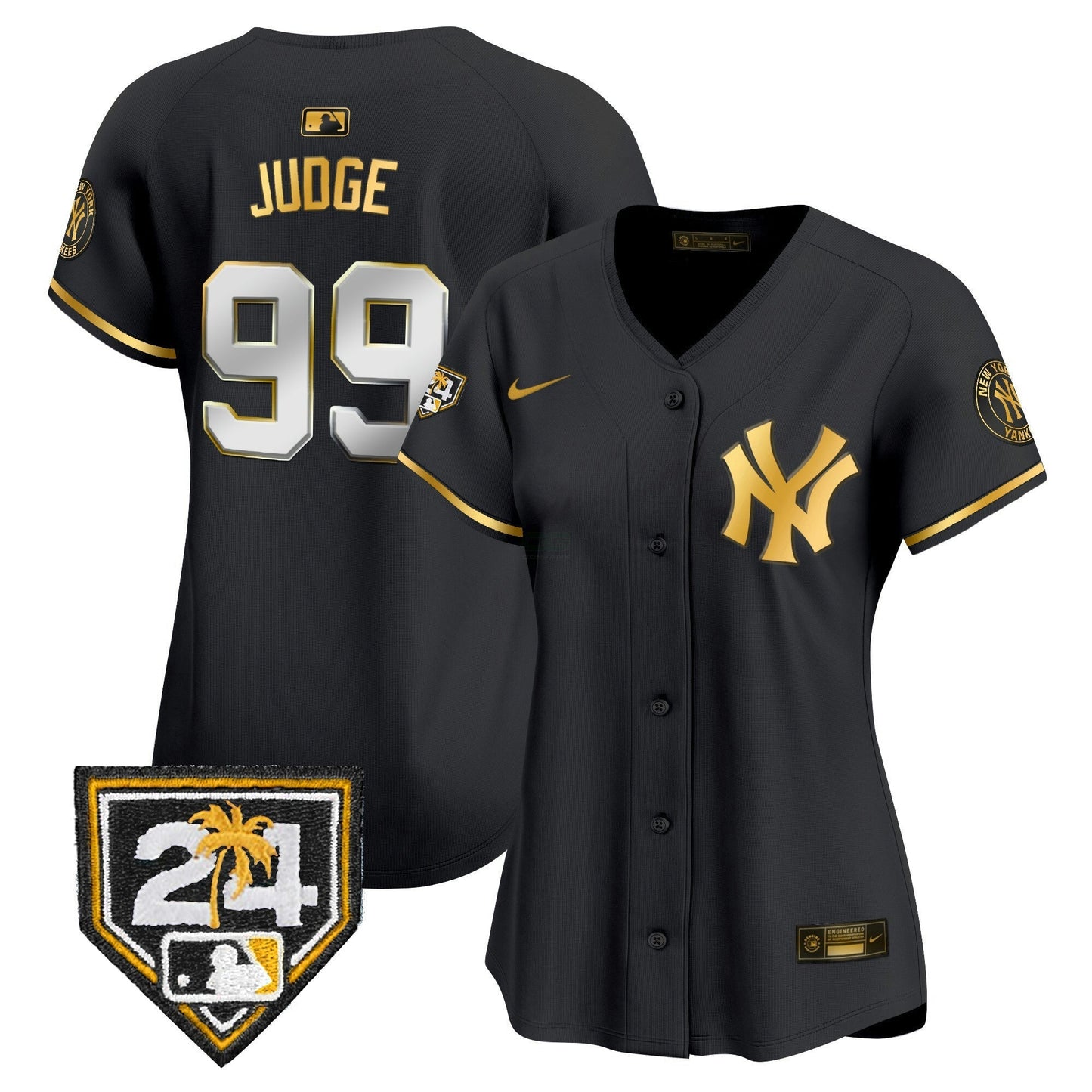 Camisa MLB Women’s New York 2024 Spring Training Patch Vapor Premier Limited Jersey V2