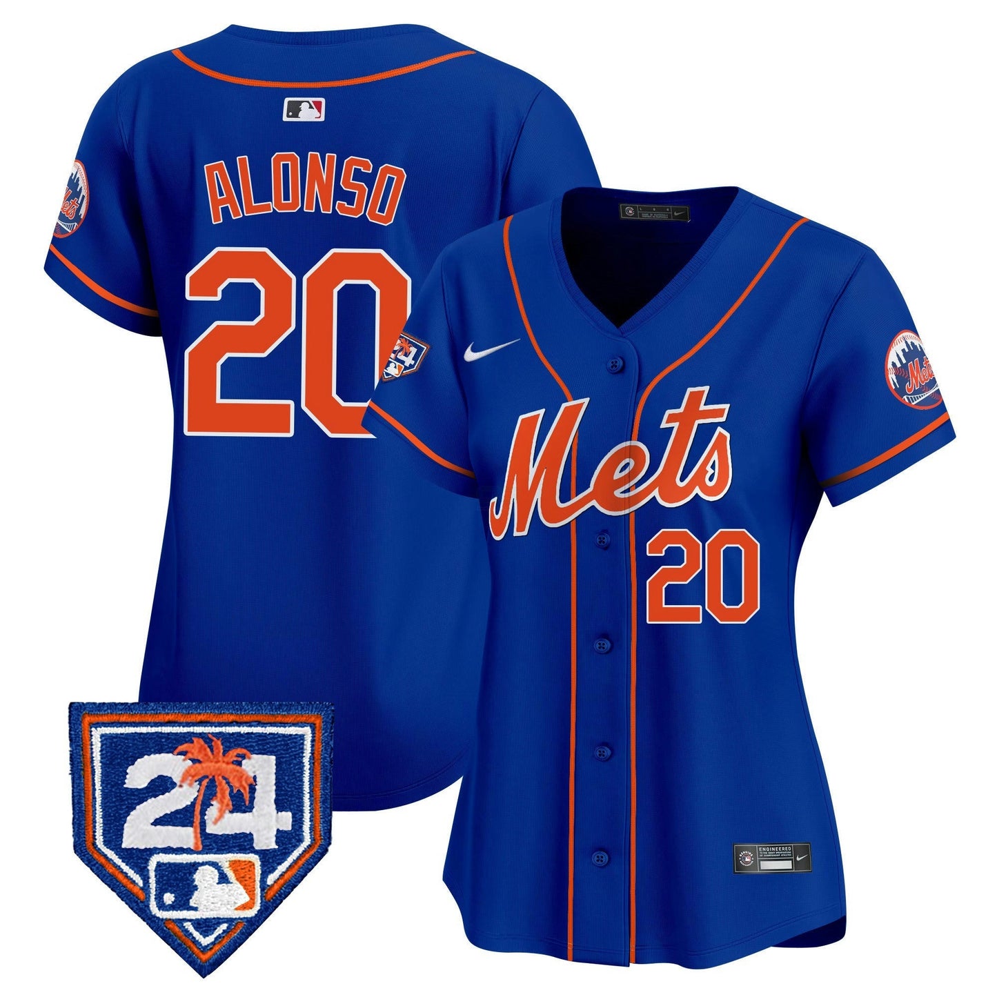 Camisa MLB Women’s New York 2024 Spring Training Vapor Premier Limited Jersey V2