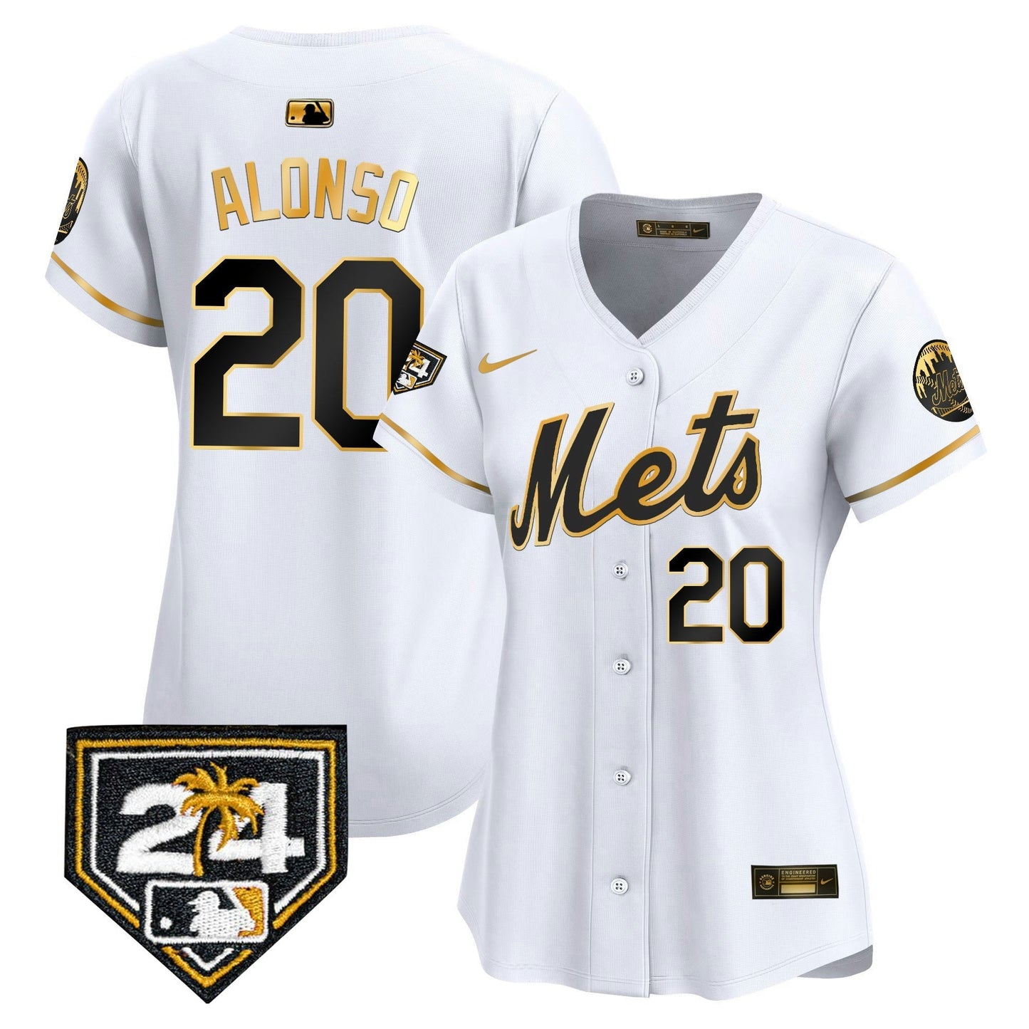 Camisa MLB Women’s New York 2024 Spring Training Vapor Premier Limited Jersey V2