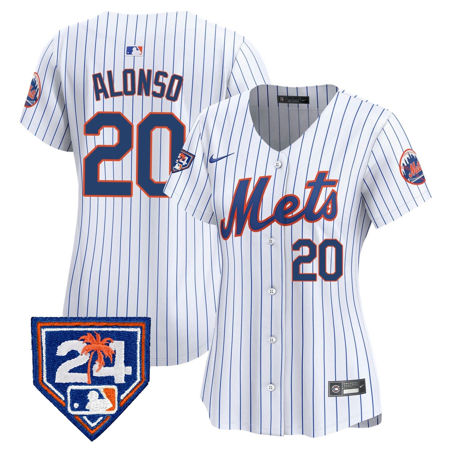 Camisa MLB Women’s New York 2024 Spring Training Vapor Premier Limited Jersey V2