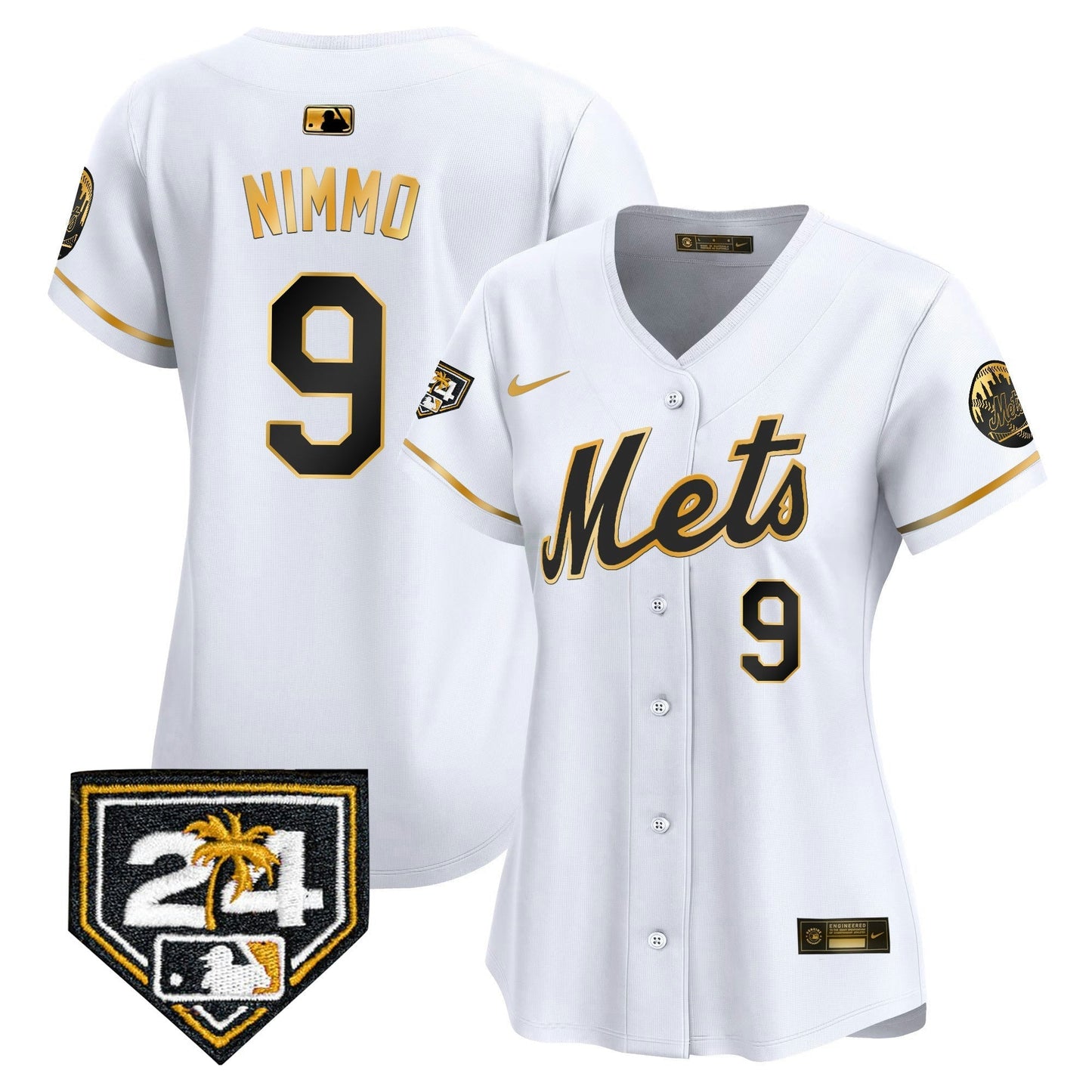 Camisa MLB Women’s New York 2024 Spring Training Vapor Premier Limited Jersey V2