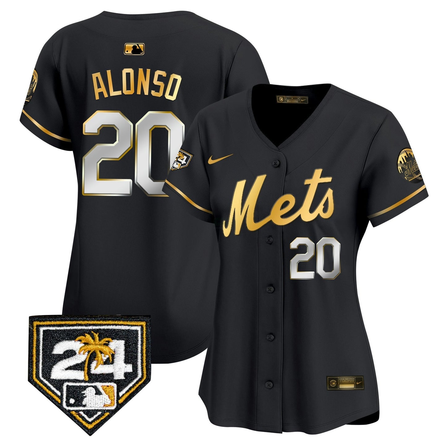 Camisa MLB Women’s New York 2024 Spring Training Vapor Premier Limited Jersey V2