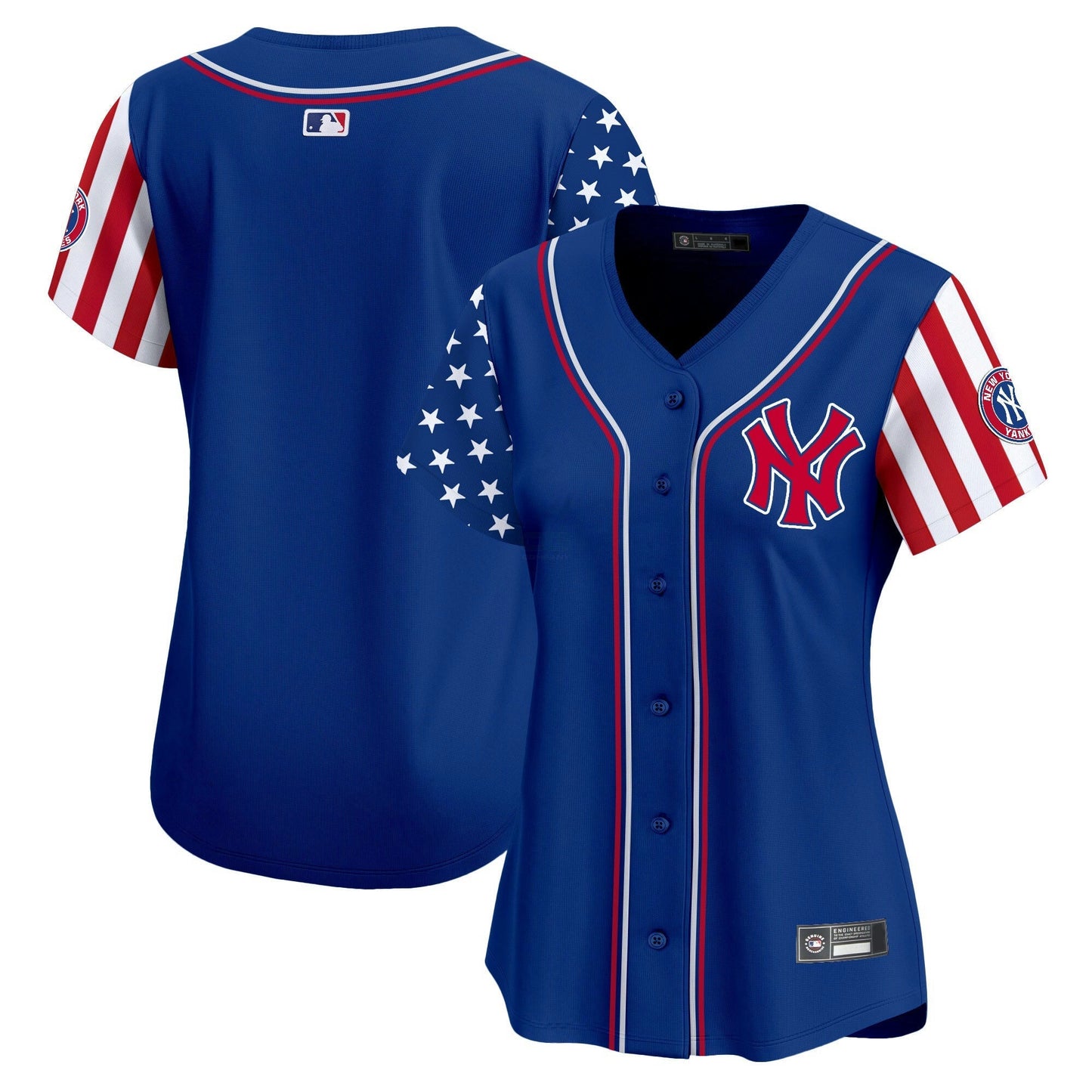 Camisa MLB New York Yankees Women’s New York 2025 Independence Day Vapor Premier Limited Jersey