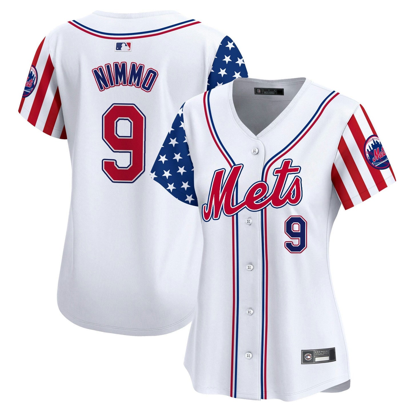 Camisa MLB New York Mets Women’s New York 2025 Independence Day Vapor Premier Limited Jersey