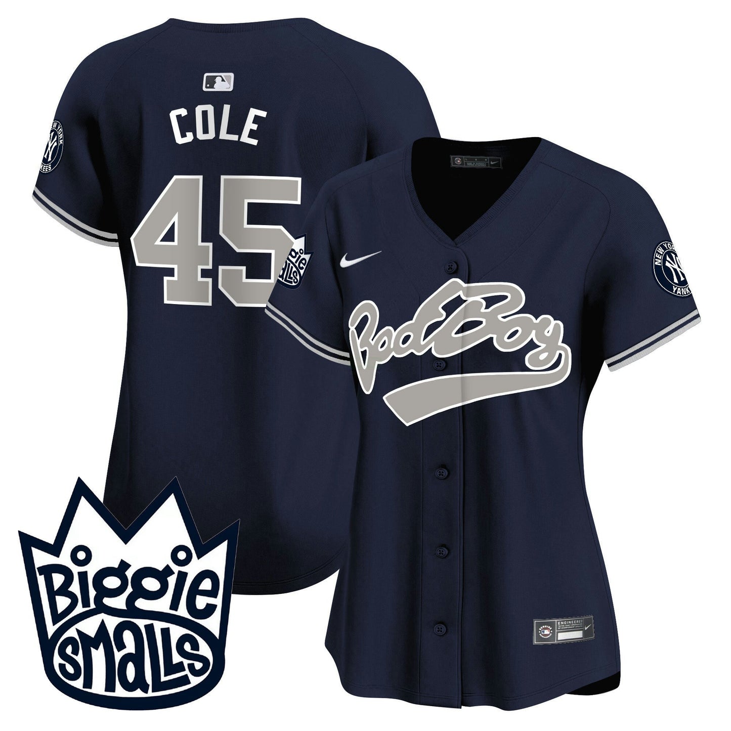 Camisa MLB Women’s New York Biggie Smalls Vapor Premier Limited Jersey