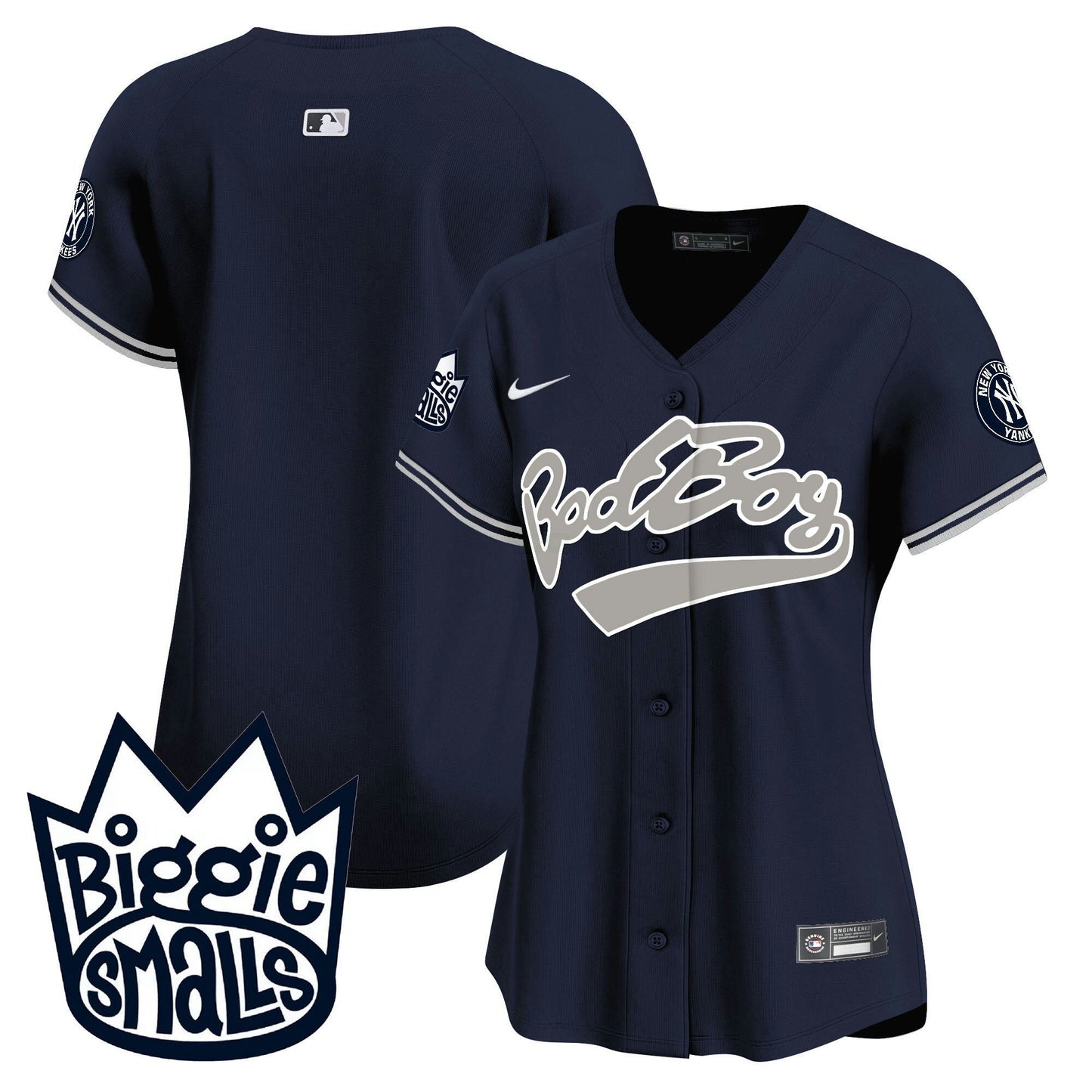 Camisa MLB Women’s New York Biggie Smalls Vapor Premier Limited Jersey