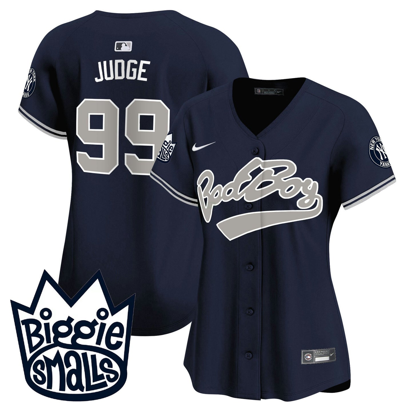 Camisa MLB Women’s New York Biggie Smalls Vapor Premier Limited Jersey