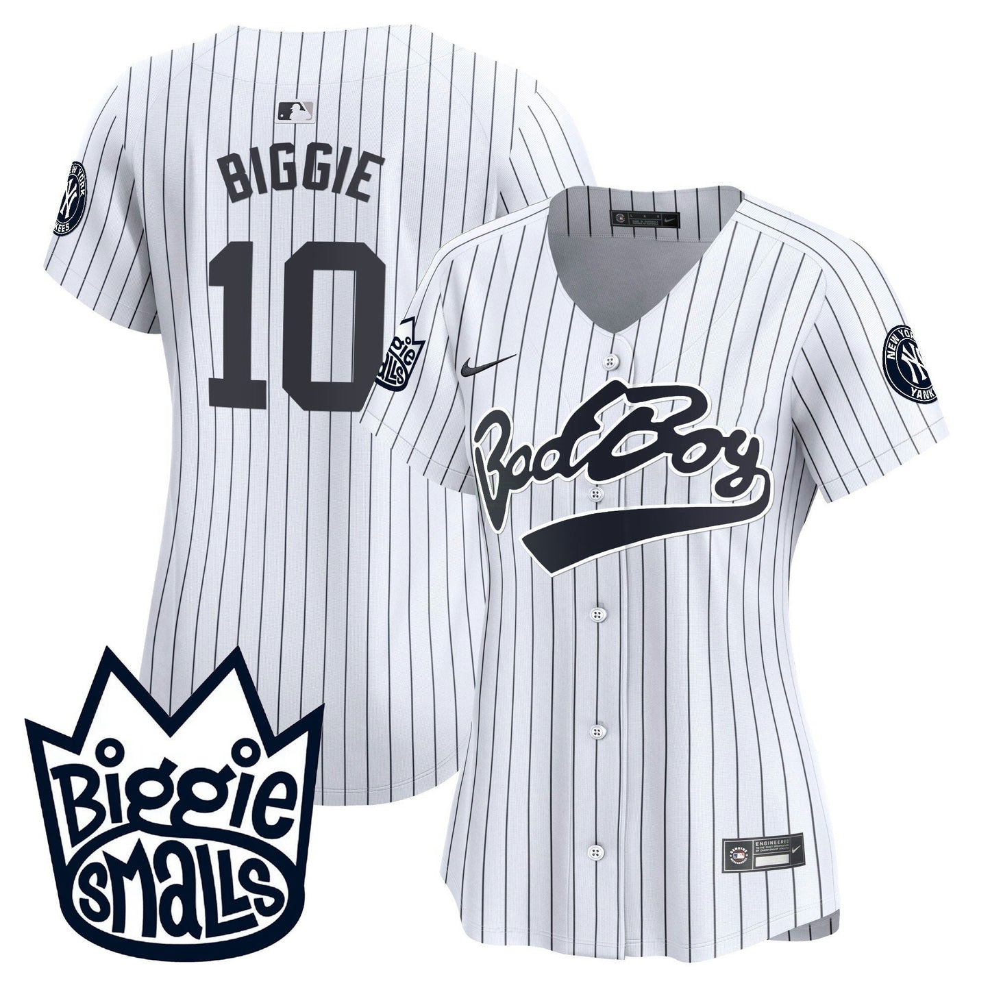 Camisa MLB Women’s New York Biggie Smalls Vapor Premier Limited Jersey