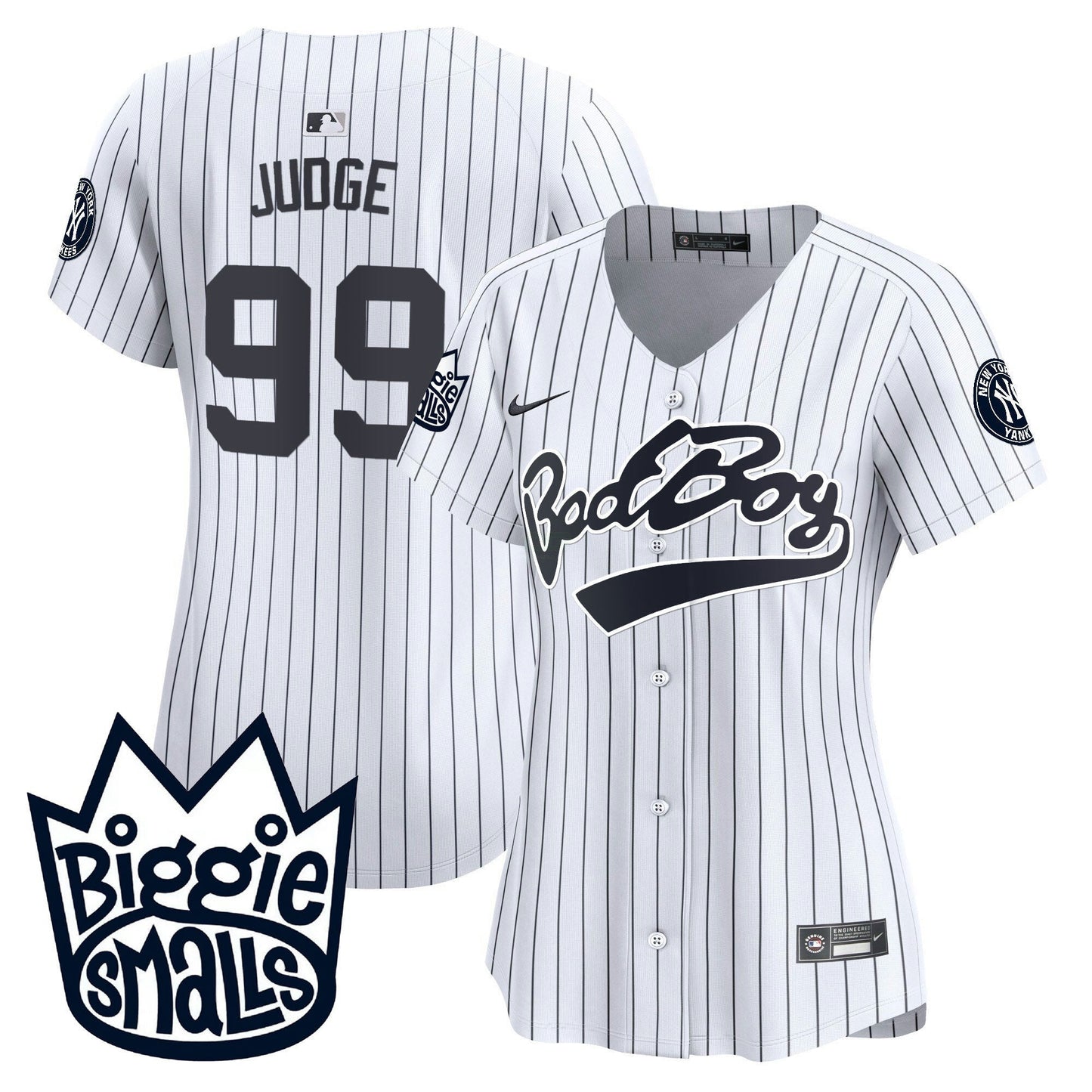 Camisa MLB Women’s New York Biggie Smalls Vapor Premier Limited Jersey