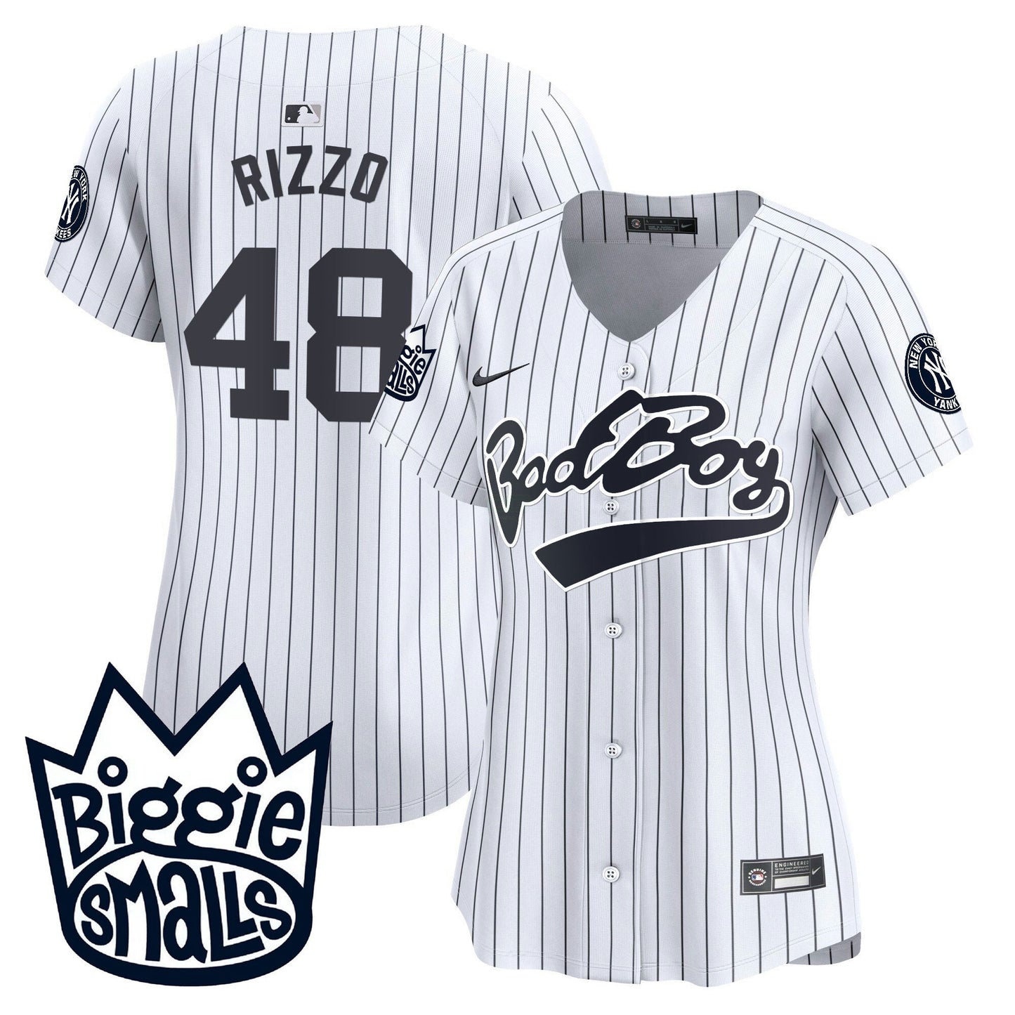 Camisa MLB Women’s New York Biggie Smalls Vapor Premier Limited Jersey