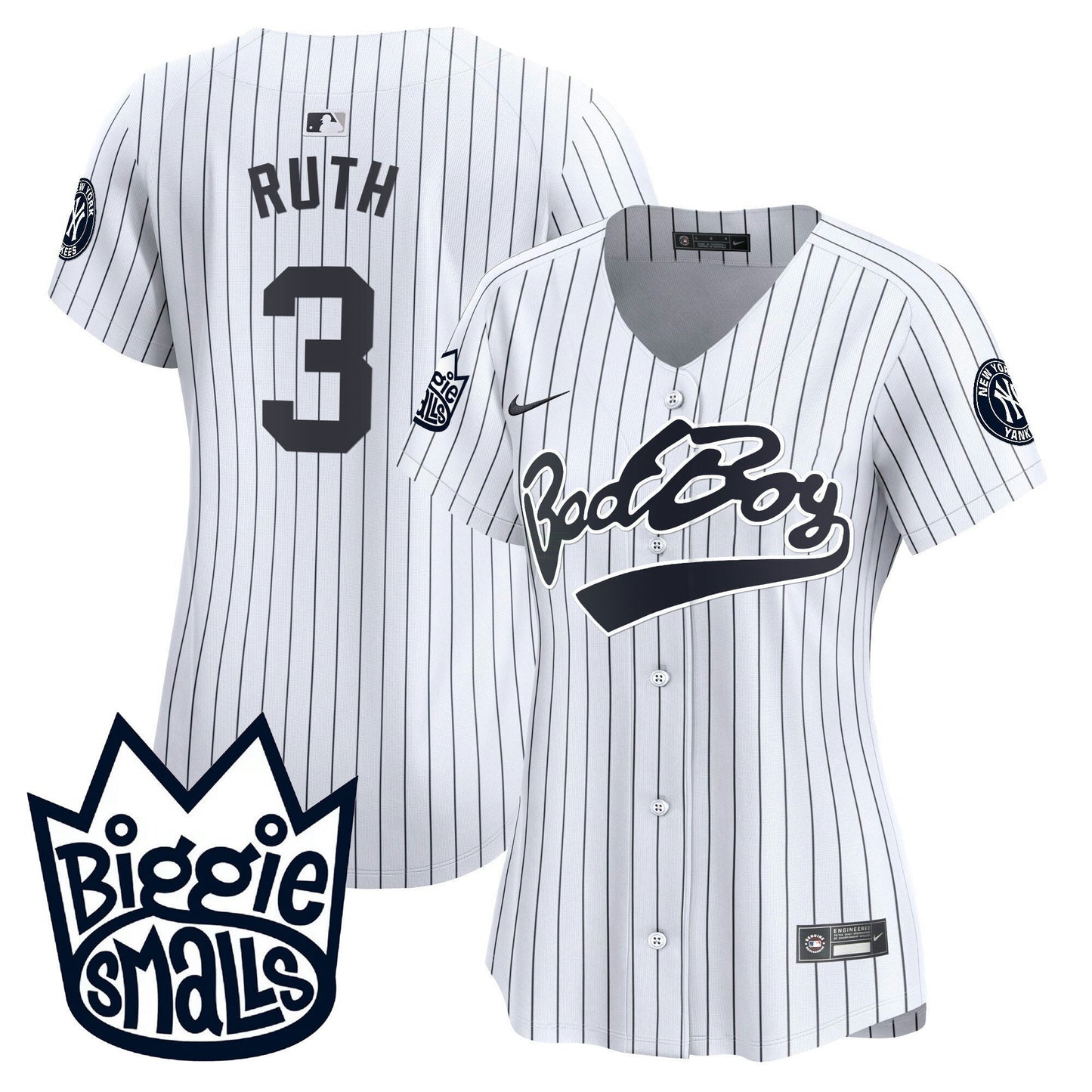 Camisa MLB Women’s New York Biggie Smalls Vapor Premier Limited Jersey