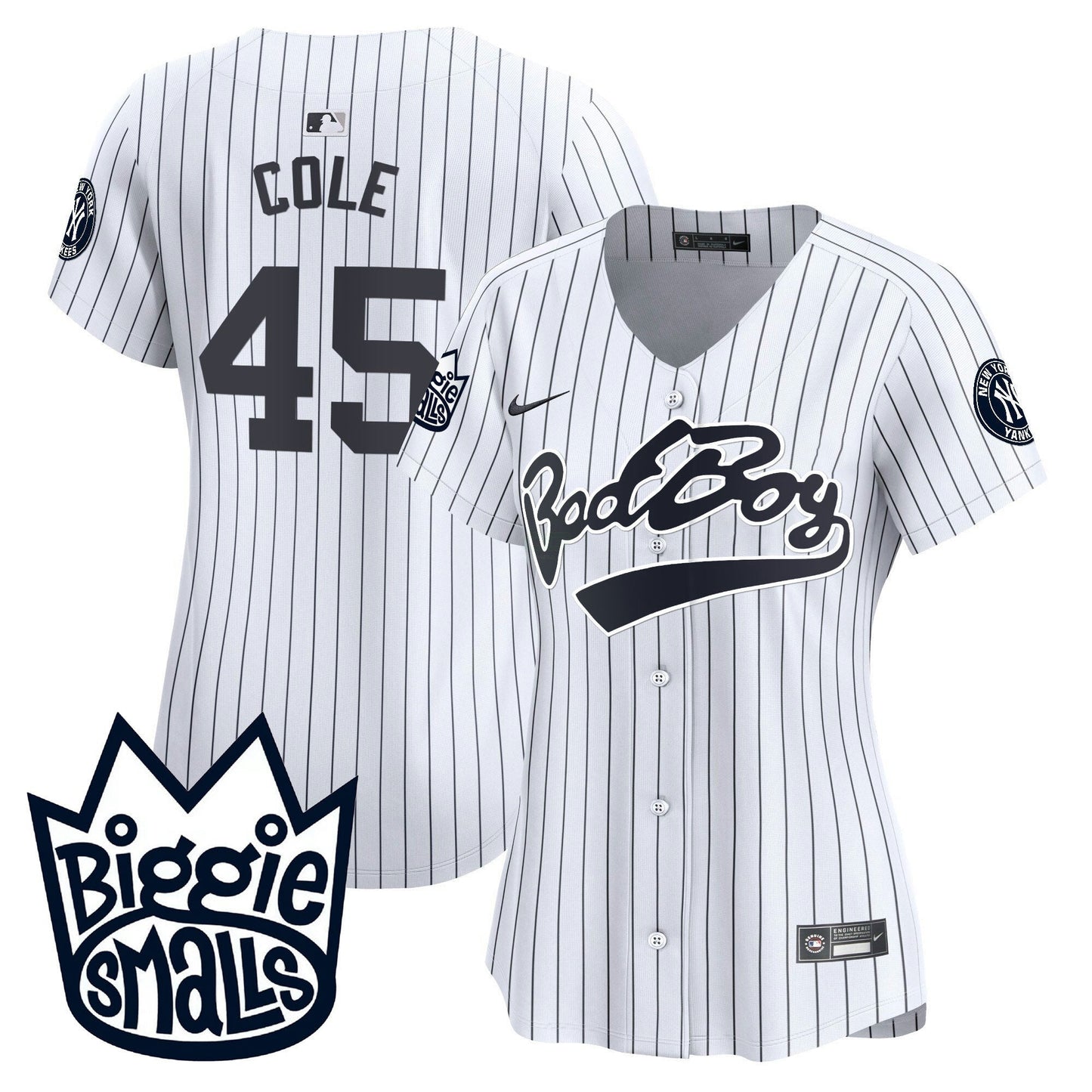 Camisa MLB Women’s New York Biggie Smalls Vapor Premier Limited Jersey