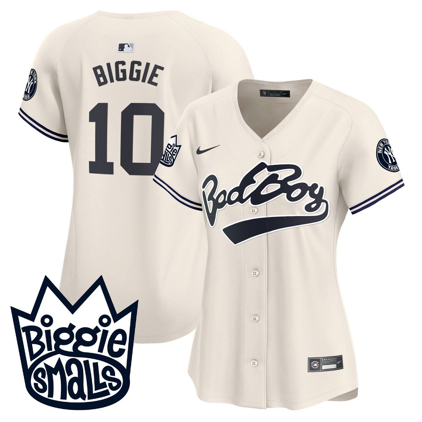 Camisa MLB Women’s New York Biggie Smalls Vapor Premier Limited Jersey