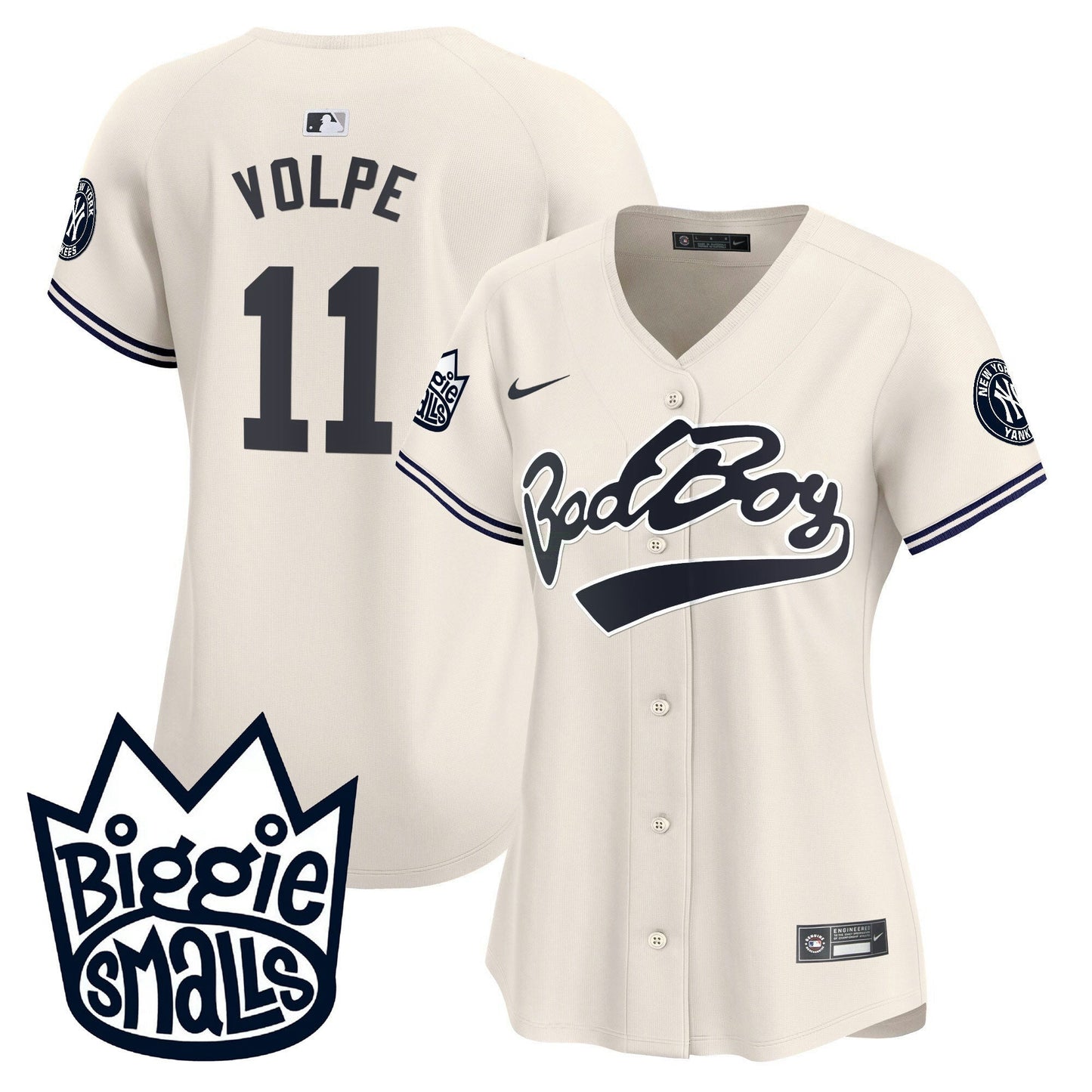 Camisa MLB Women’s New York Biggie Smalls Vapor Premier Limited Jersey