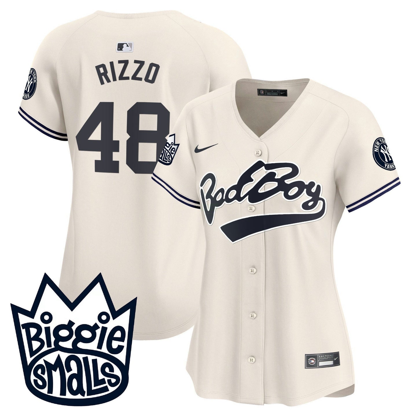Camisa MLB Women’s New York Biggie Smalls Vapor Premier Limited Jersey