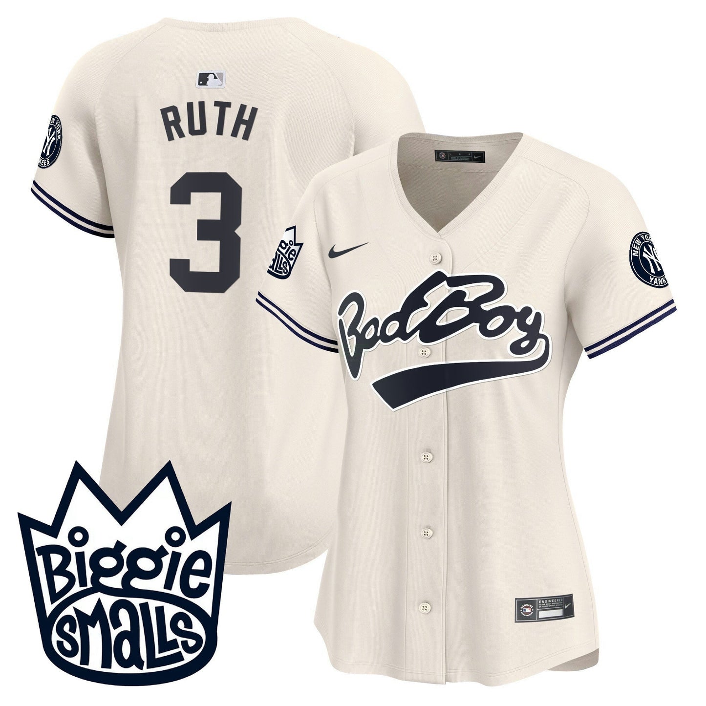 Camisa MLB Women’s New York Biggie Smalls Vapor Premier Limited Jersey