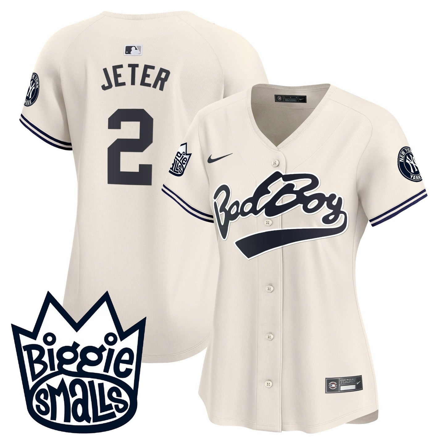 Camisa MLB Women’s New York Biggie Smalls Vapor Premier Limited Jersey