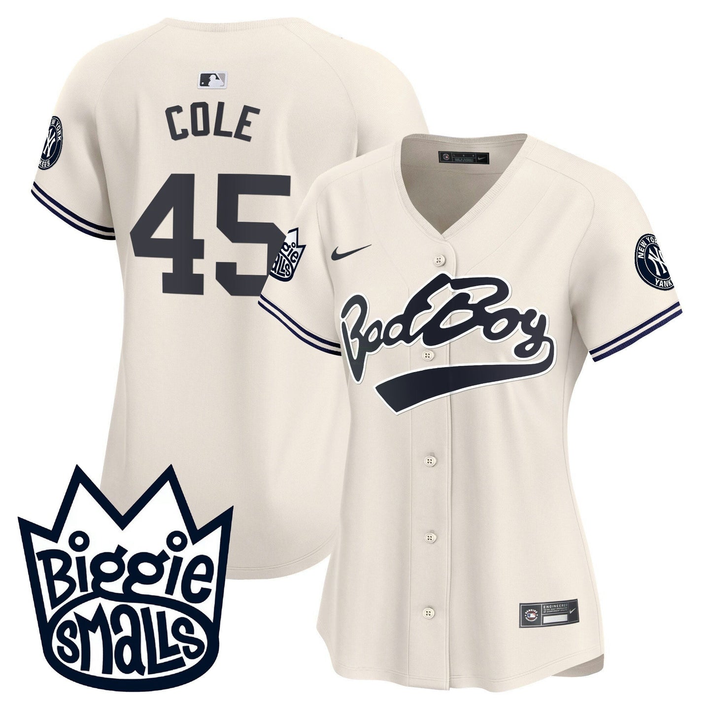 Camisa MLB Women’s New York Biggie Smalls Vapor Premier Limited Jersey