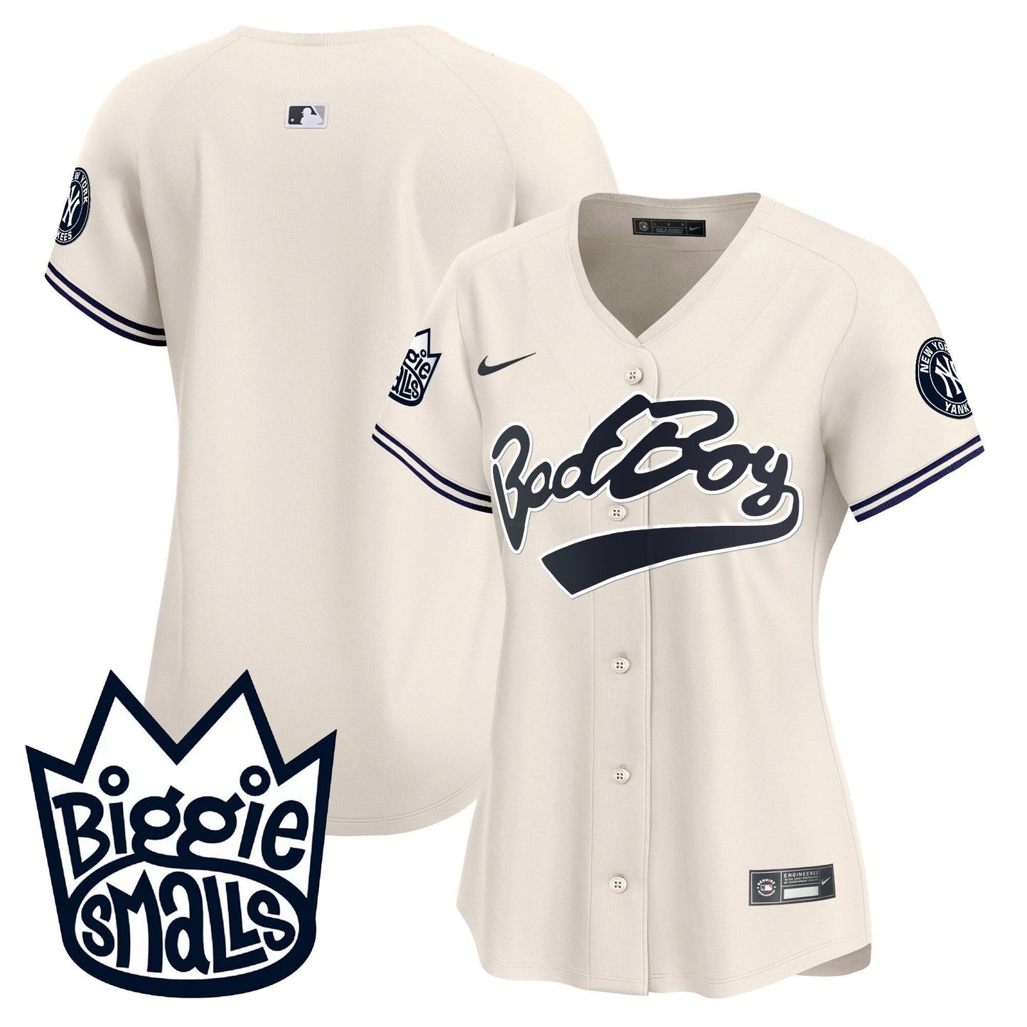 Camisa MLB Women’s New York Biggie Smalls Vapor Premier Limited Jersey