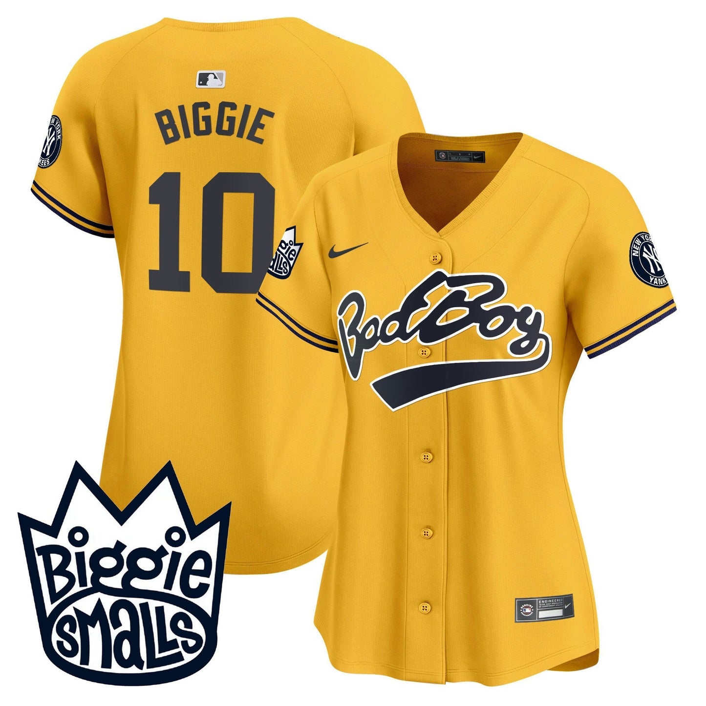 Camisa MLB Women’s New York Biggie Smalls Vapor Premier Limited Jersey