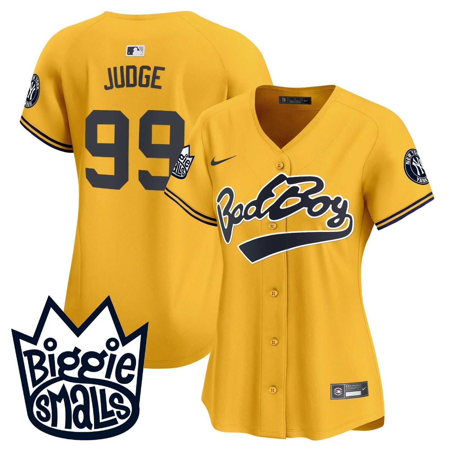 Camisa MLB Women’s New York Biggie Smalls Vapor Premier Limited Jersey