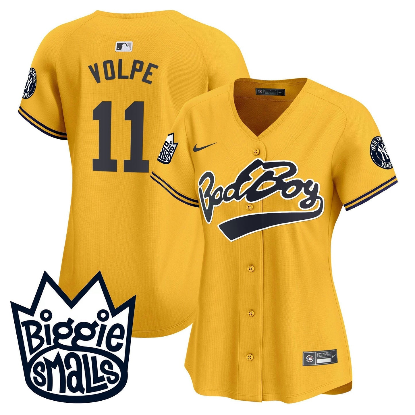 Camisa MLB Women’s New York Biggie Smalls Vapor Premier Limited Jersey
